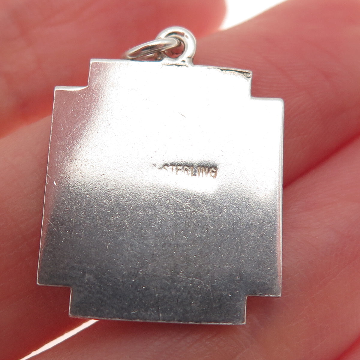 925 Sterling Silver Gold Filled Vintage Sagittarius Zodiac Sign Charm Pendant