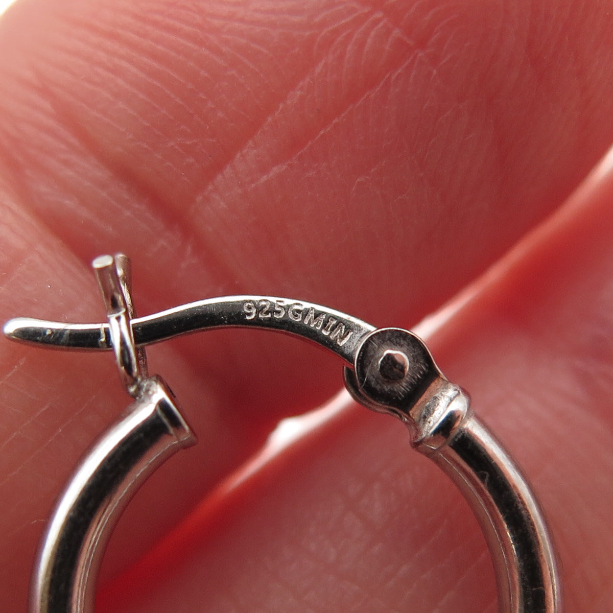 925 Sterling Silver Hoop Earrings