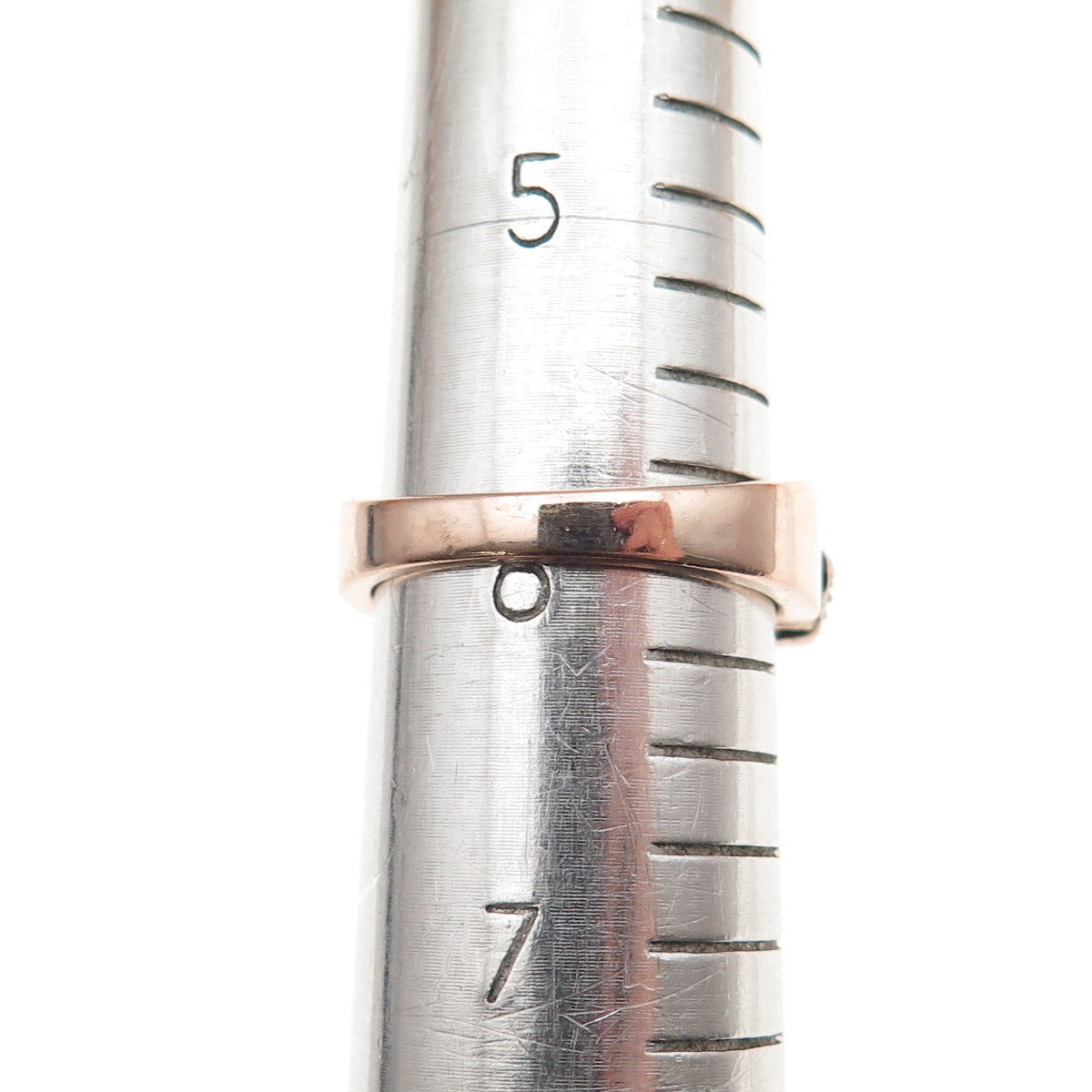 Samara Sterling Silver Gold Plated Real Blue & White Diamond Heart Ring Size 6