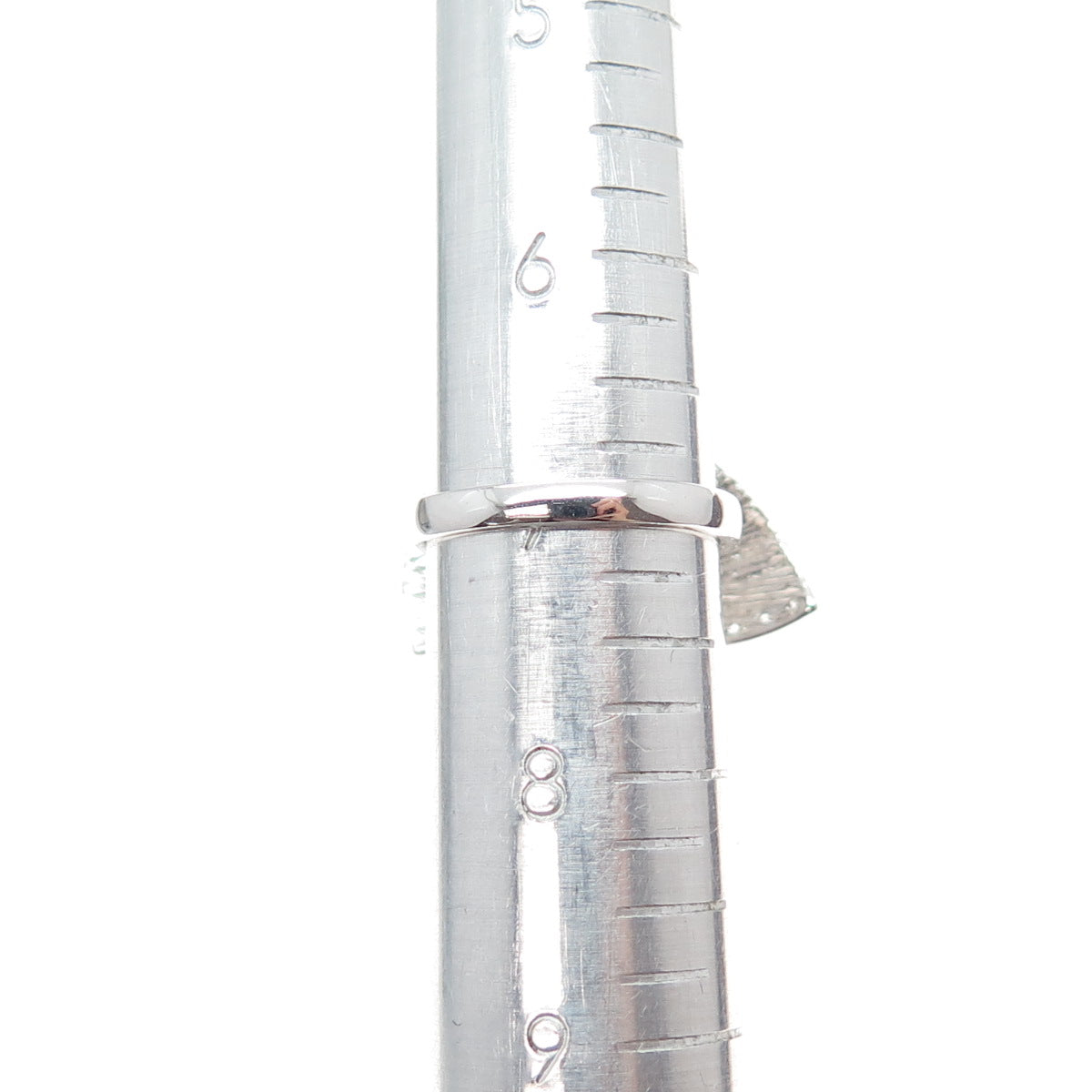 925 Sterling Silver Round-Cut C Z Modernist Wings Ring Size 7