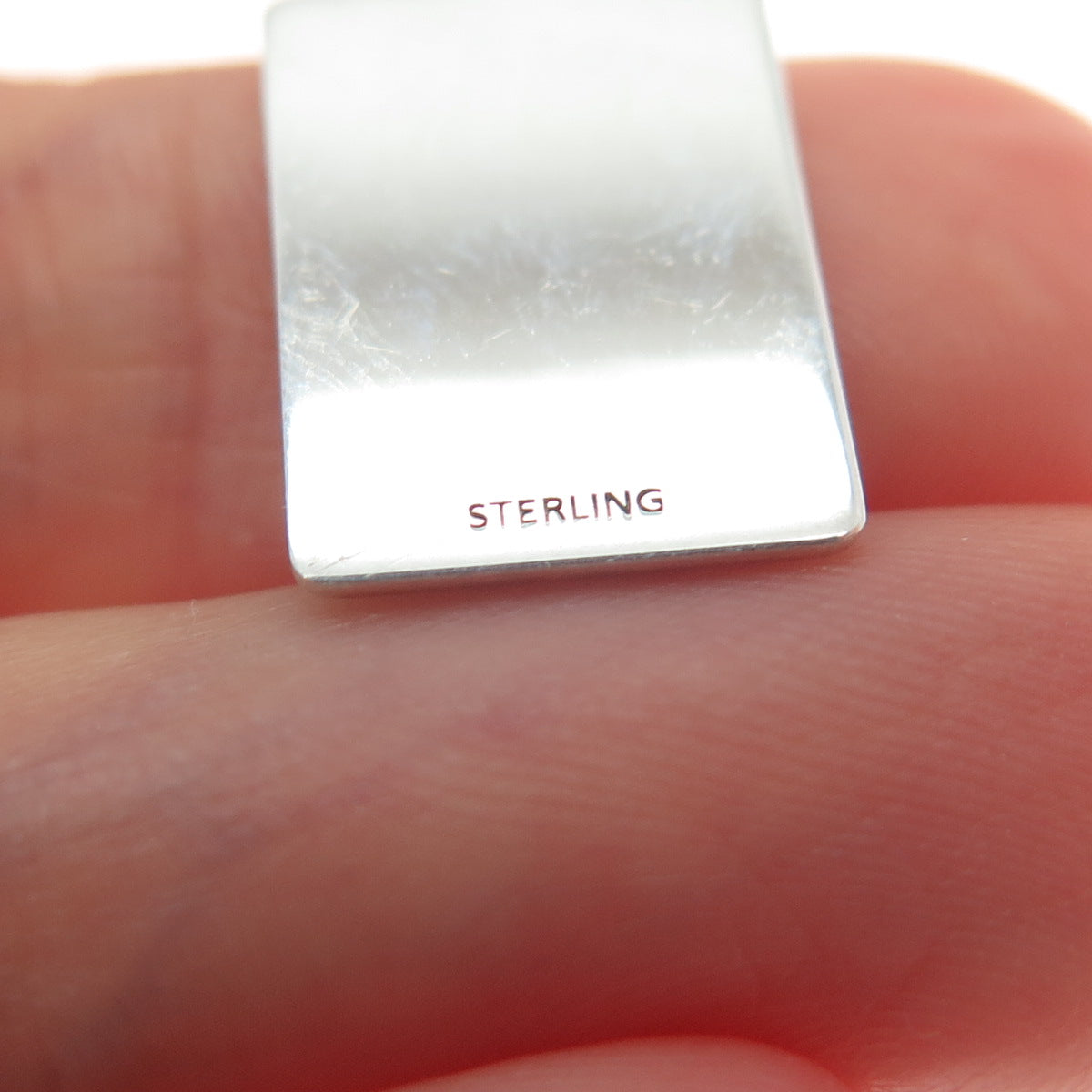 925 Sterling Silver Enamel Give Me Something Wonderful Minimalist Charm Pendant