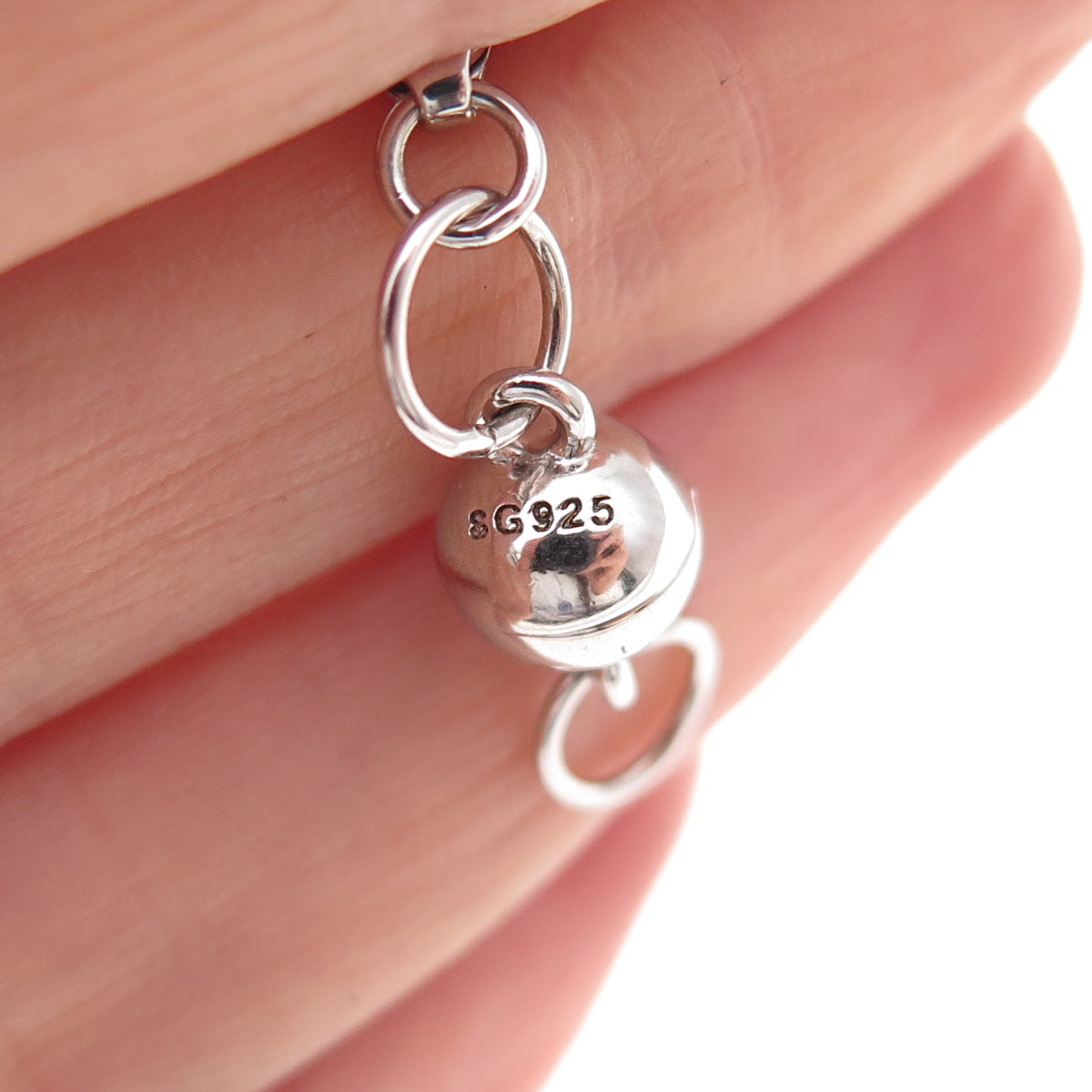 Seiden Gang 925 Sterling Silver Bracelet Necklace Lobster & Magnetic Lock Clasp