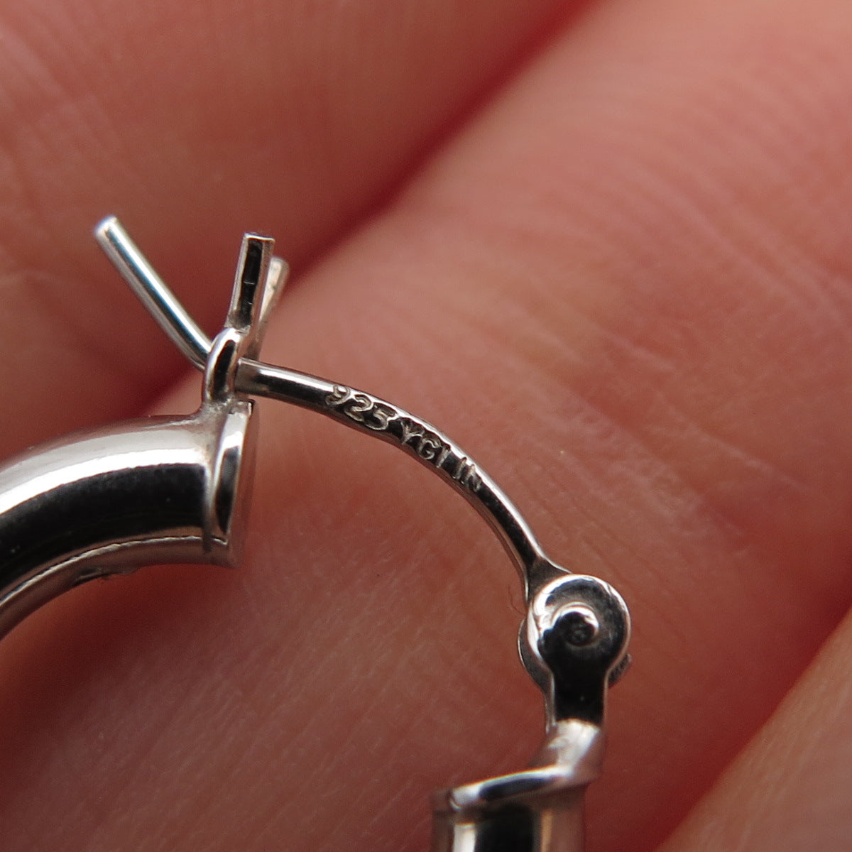 925 Sterling Silver Hoop Earrings