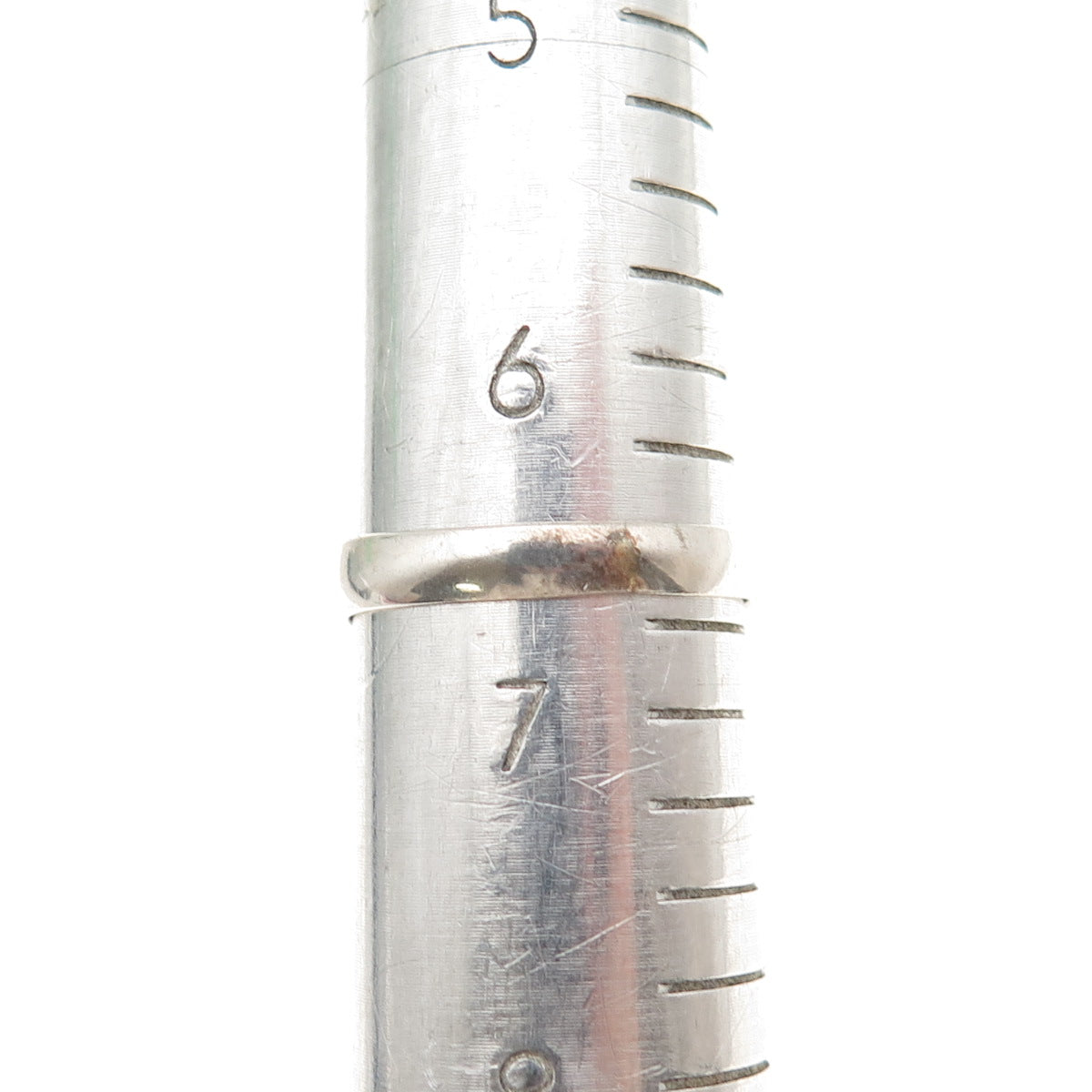 925 Sterling Silver Vintage Real Black Onyx Oxidized Beaded Ring Size 6.75