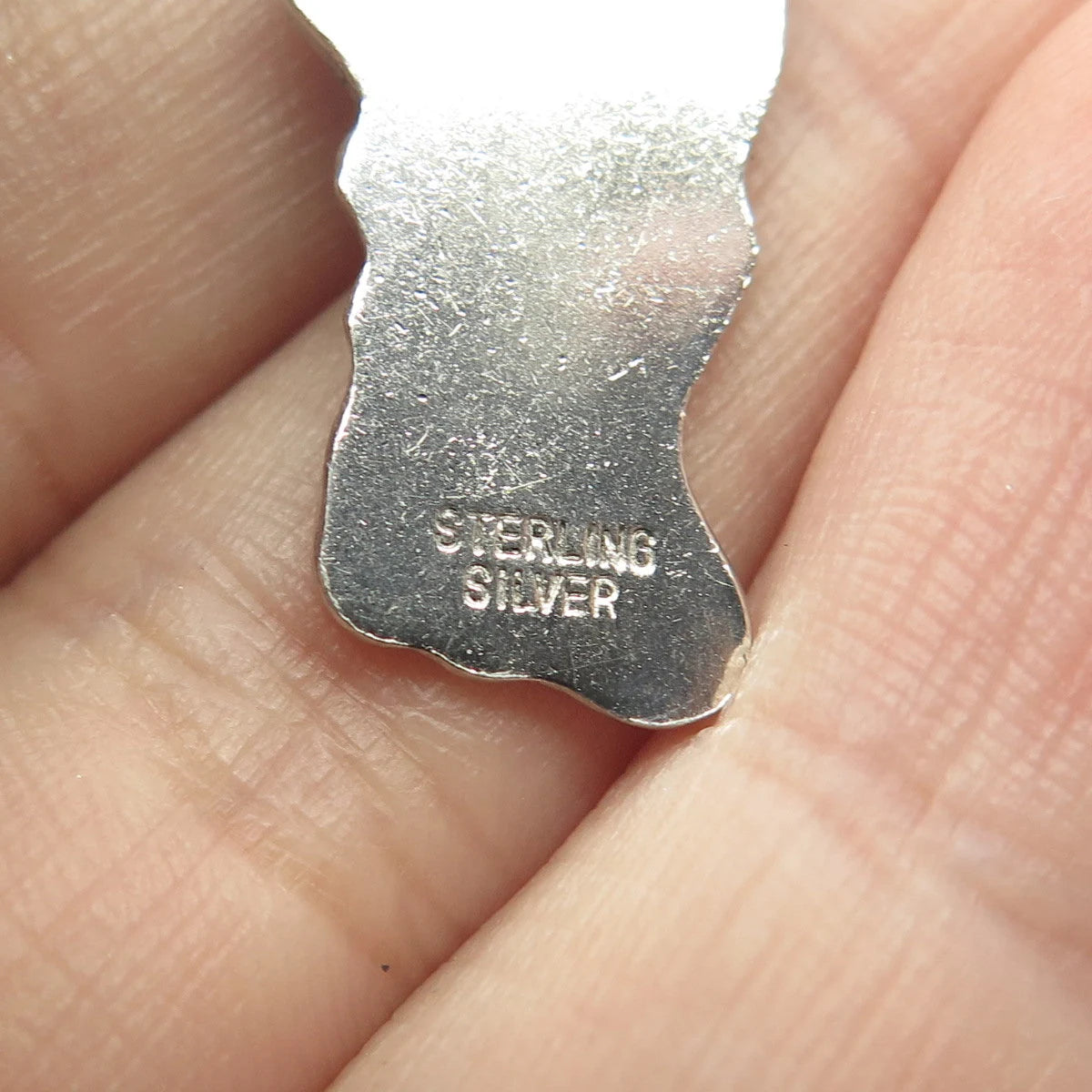 925 Sterling Silver Vintage "Grand Bahama" Island Pendant