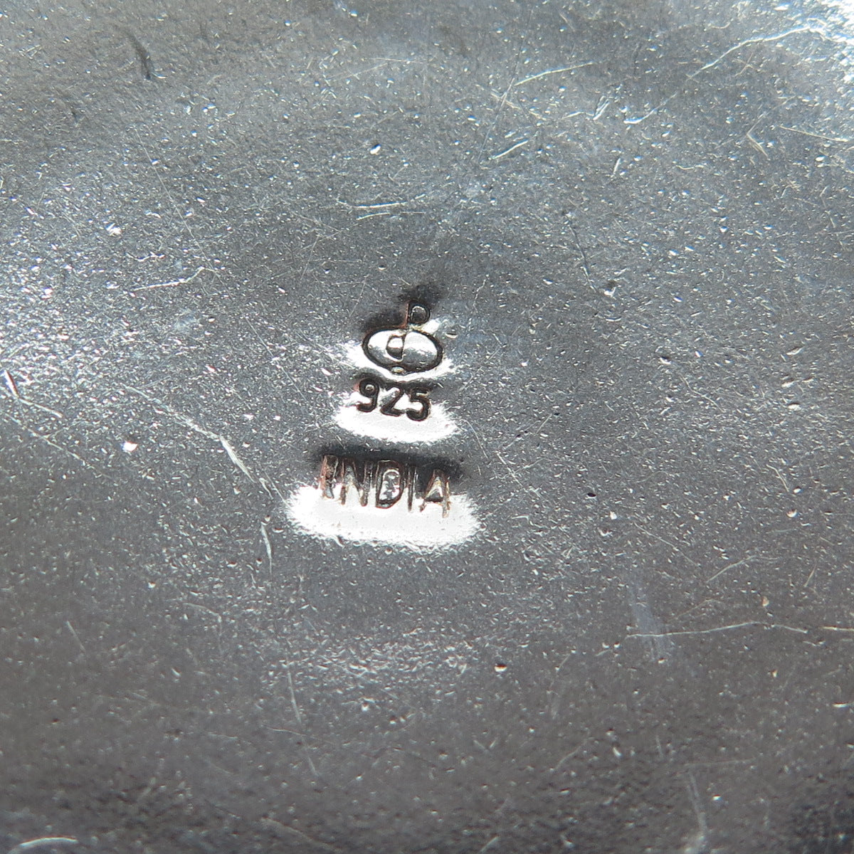 DOUG PAULUS 925 Sterling Silver Vintage Modernist Flower Oxidized Pendant