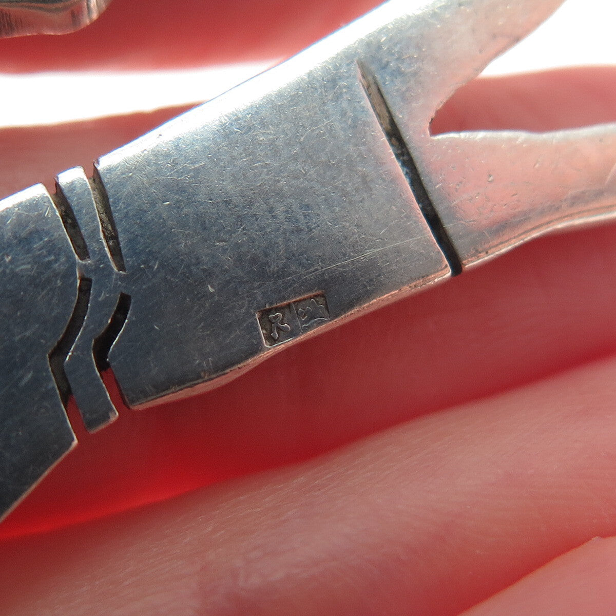 800 Silver Vintage Egyptian God Nu Pendant