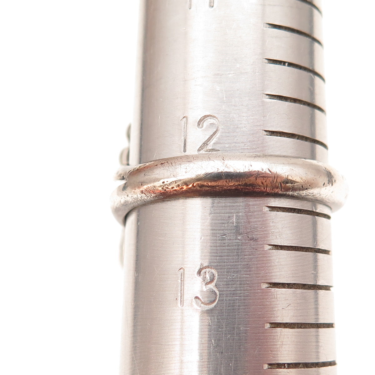 Old Pawn 925 Sterling Silver Vintage Royston Turquoise Feather Ring Size 12.5