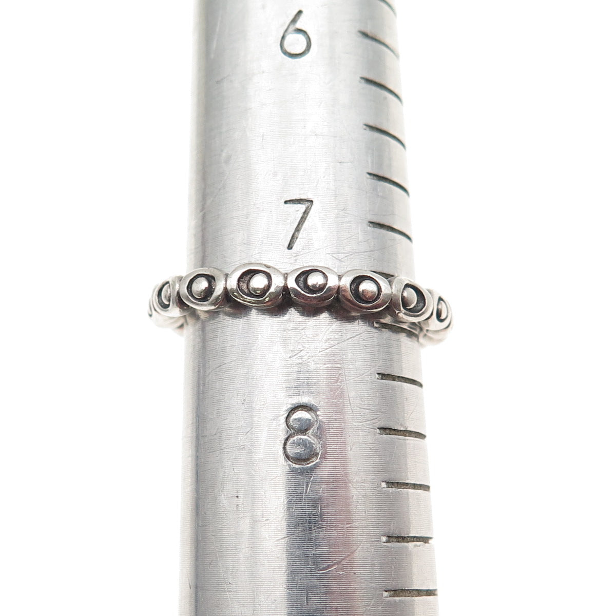 PANDORA 925 Sterling Silver Celebration Band Ring Size 7.5