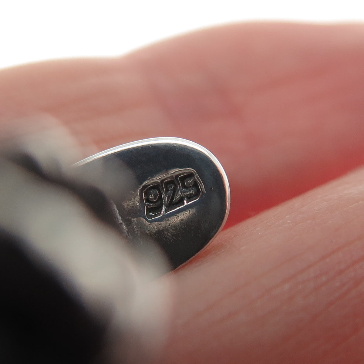 925 Sterling Silver Vintage Dorje Phurba Dagger Tibetan Cufflinks