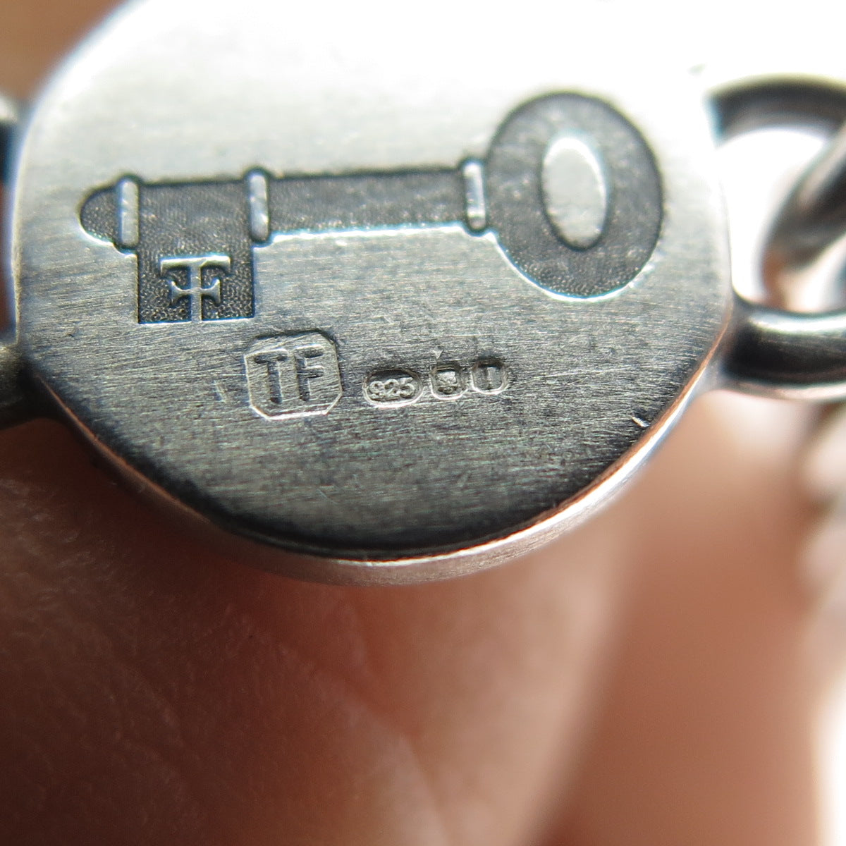 Theo Fennell 925 Sterling Silver Vintage London Bat Oxidized Chain Necklace 40"