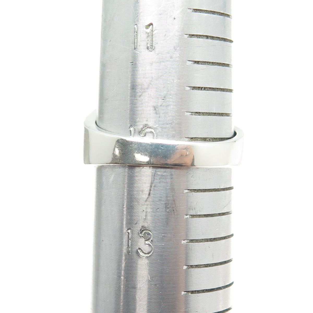 925 Sterling Silver Vintage Rainbow Enamel "Happy Pride" Ring Size 12.25