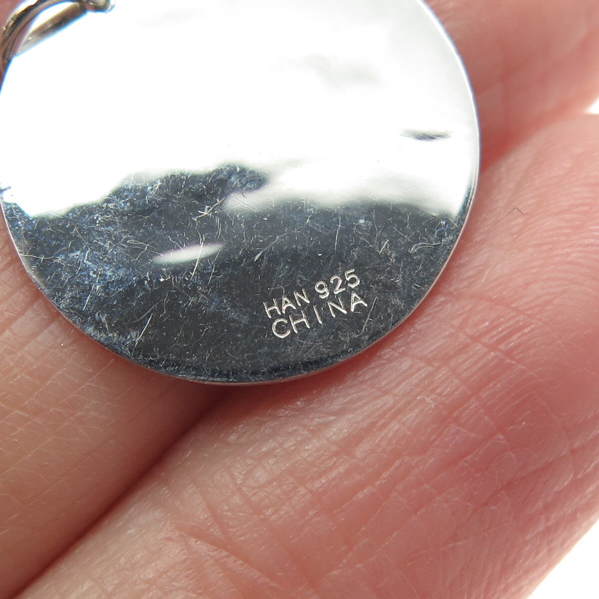 HAN 925 Sterling Silver "Dream It Believe It Achieve It" Pendant