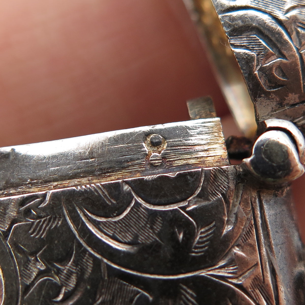 Constantine & Floyd 925 Sterling Antique 1912 Birmingham Match Safe / Vesta Case