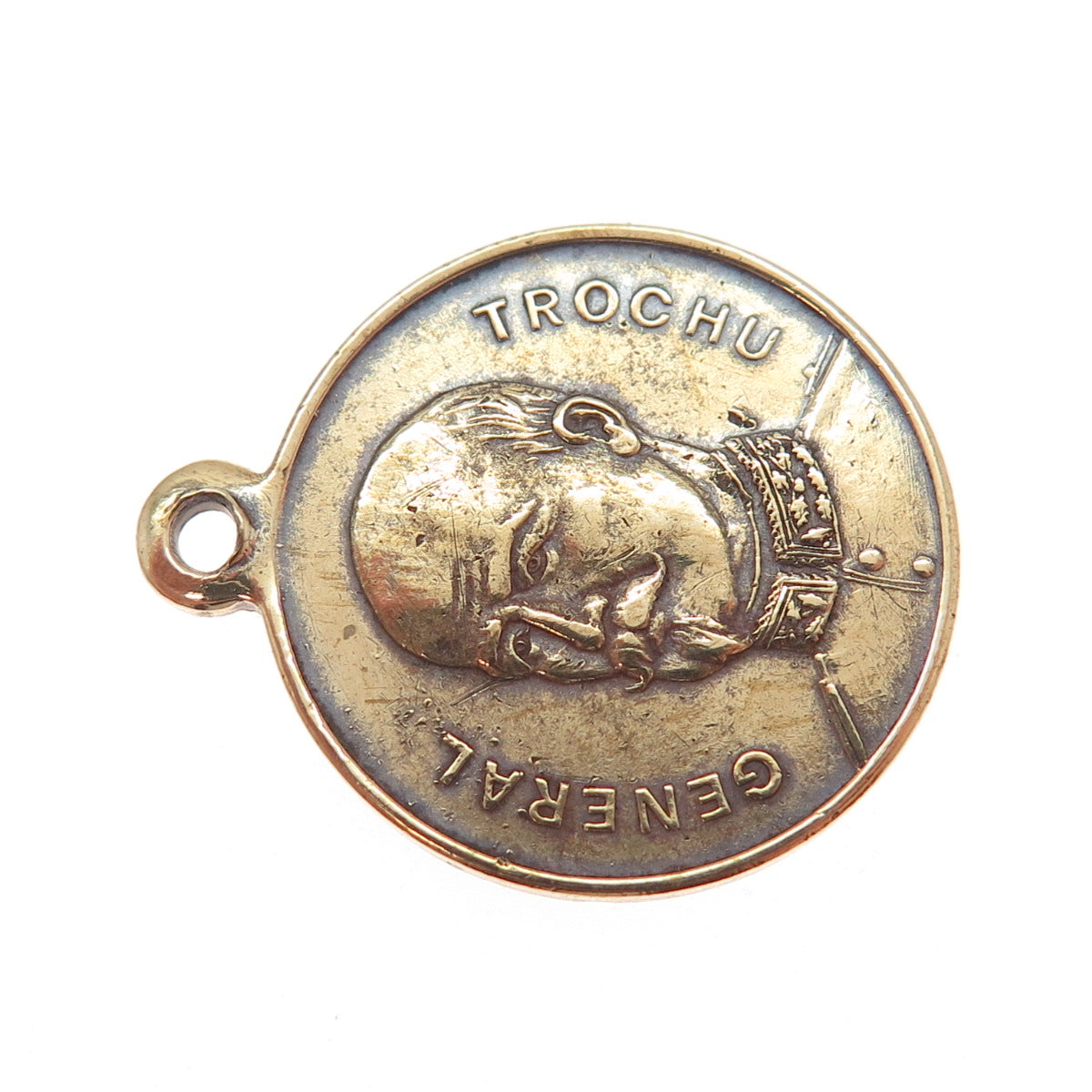 Antique 1870 France General Trochu Government of National Defense Medal Pendant