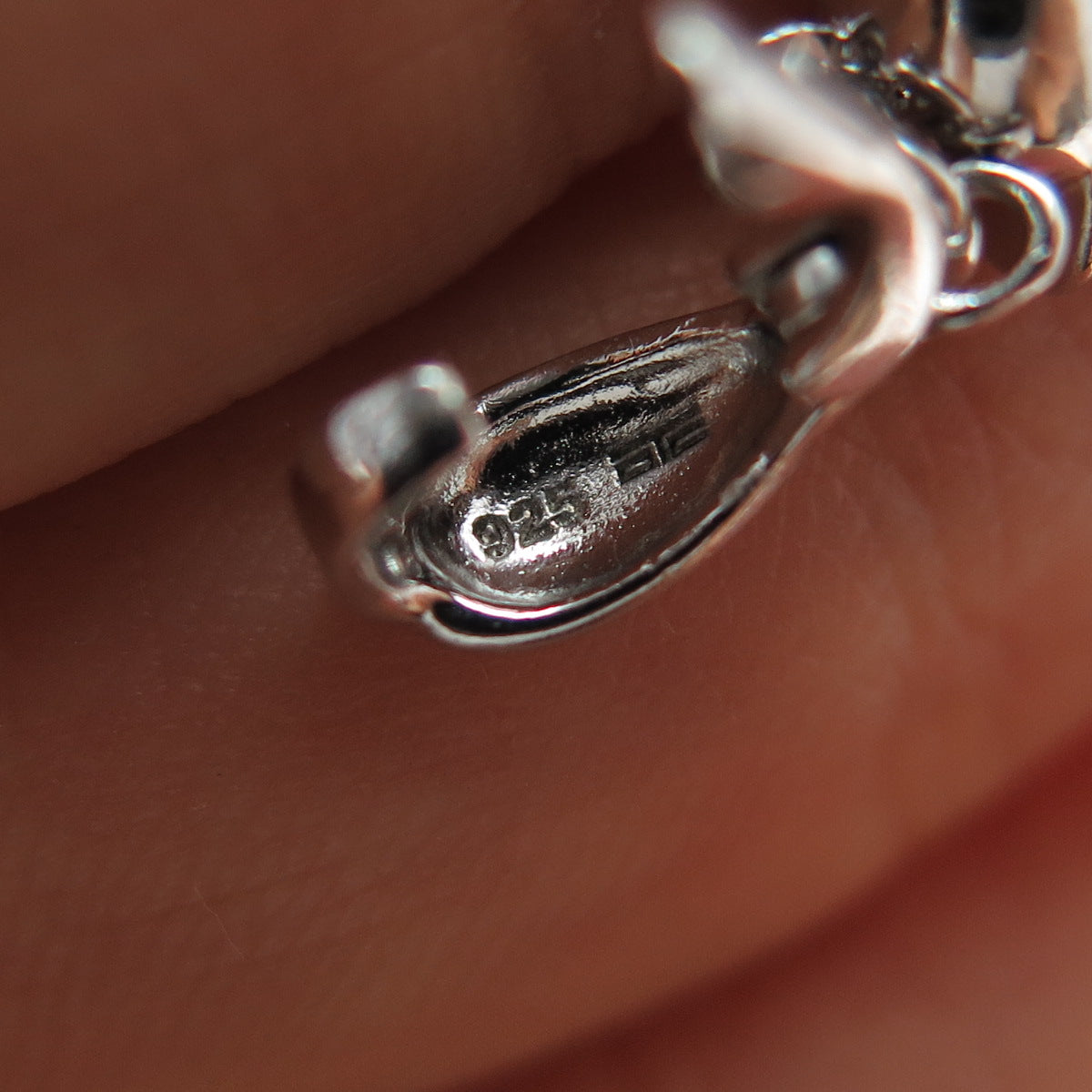 925 Sterling Silver Real Round-Cut Diamond Boy Charm Pendant