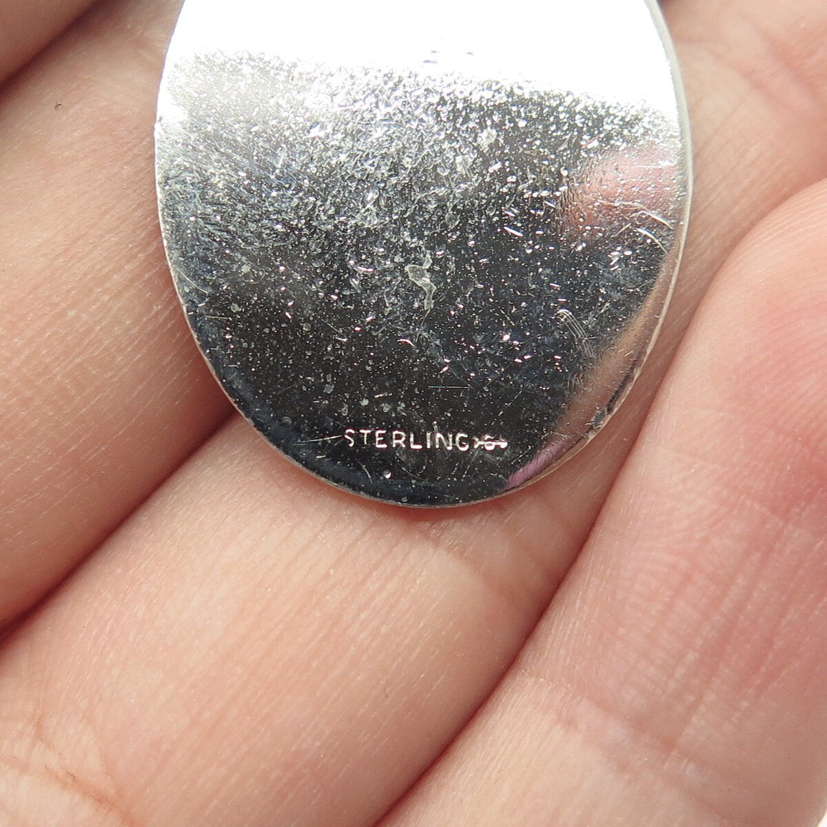 925 Sterling Silver Vintage Griffith & Sons Co "To Mother" Oval Pendant