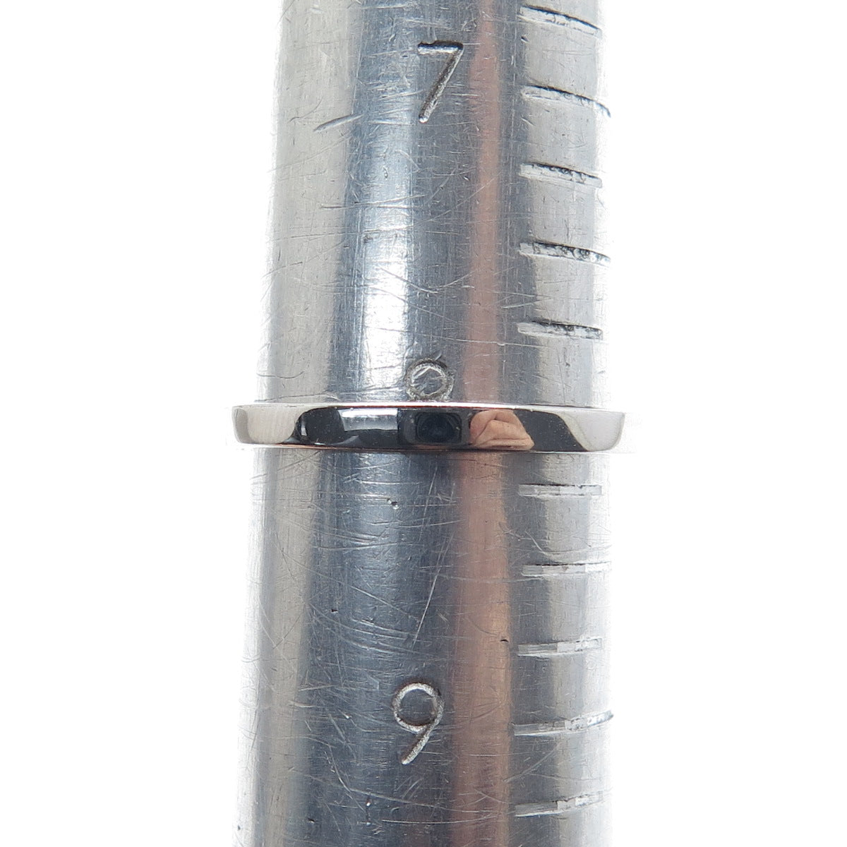 925 Sterling Silver Pear & Round-Cut C Z Teardrop Promise Ring Size 8