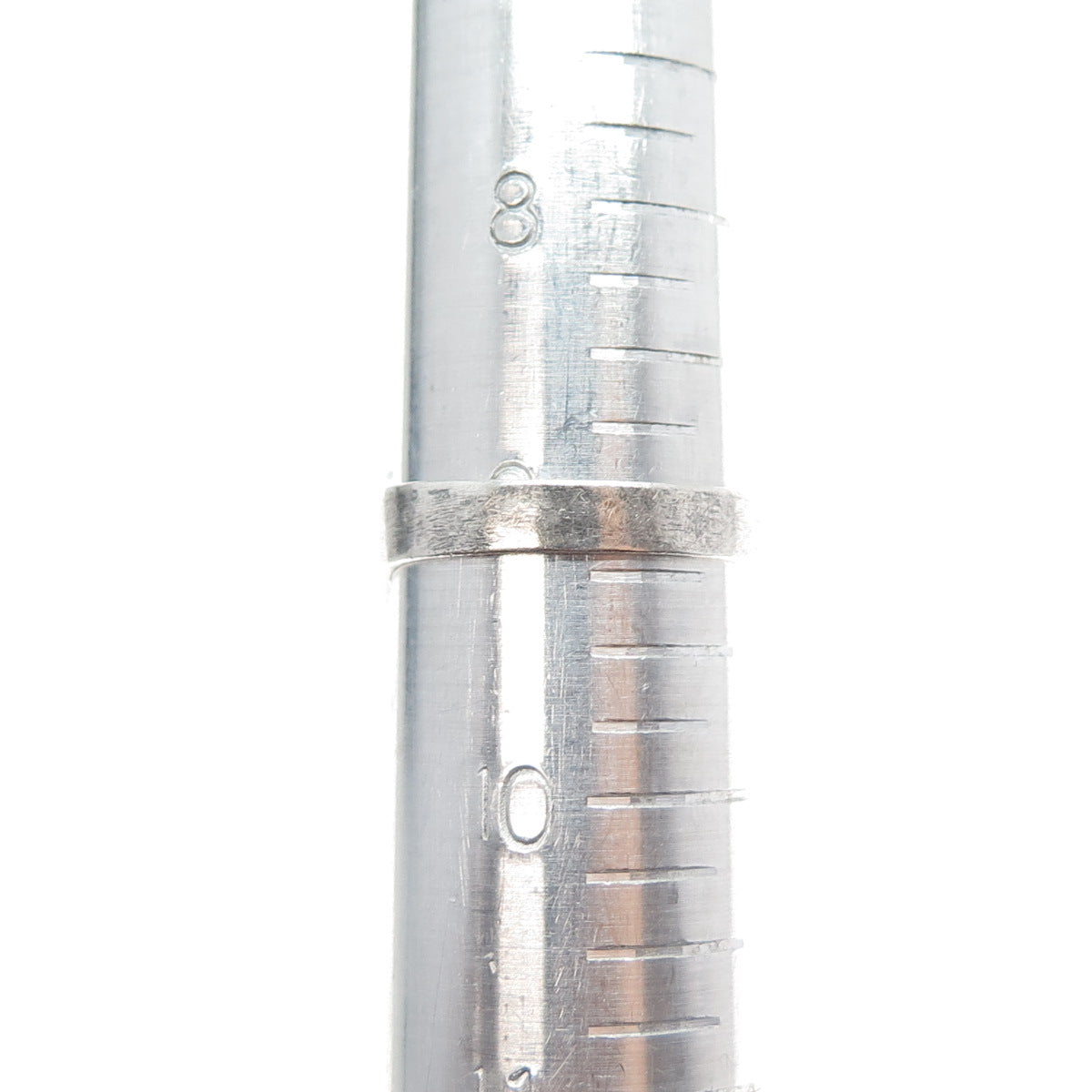 925 Sterling Silver Vintage Real Turquoise Modernist Ring Size 9.25