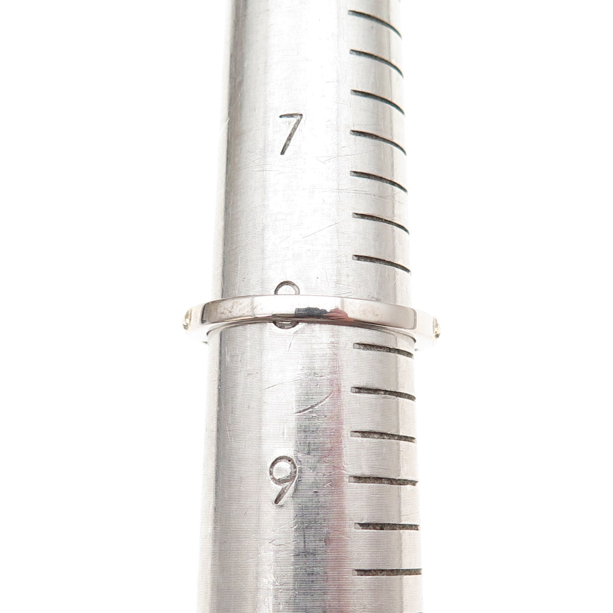 Chuck Clemency 925 Sterling 2-Tone Real Sleeping Beauty Turquoise Ring Size 8.25