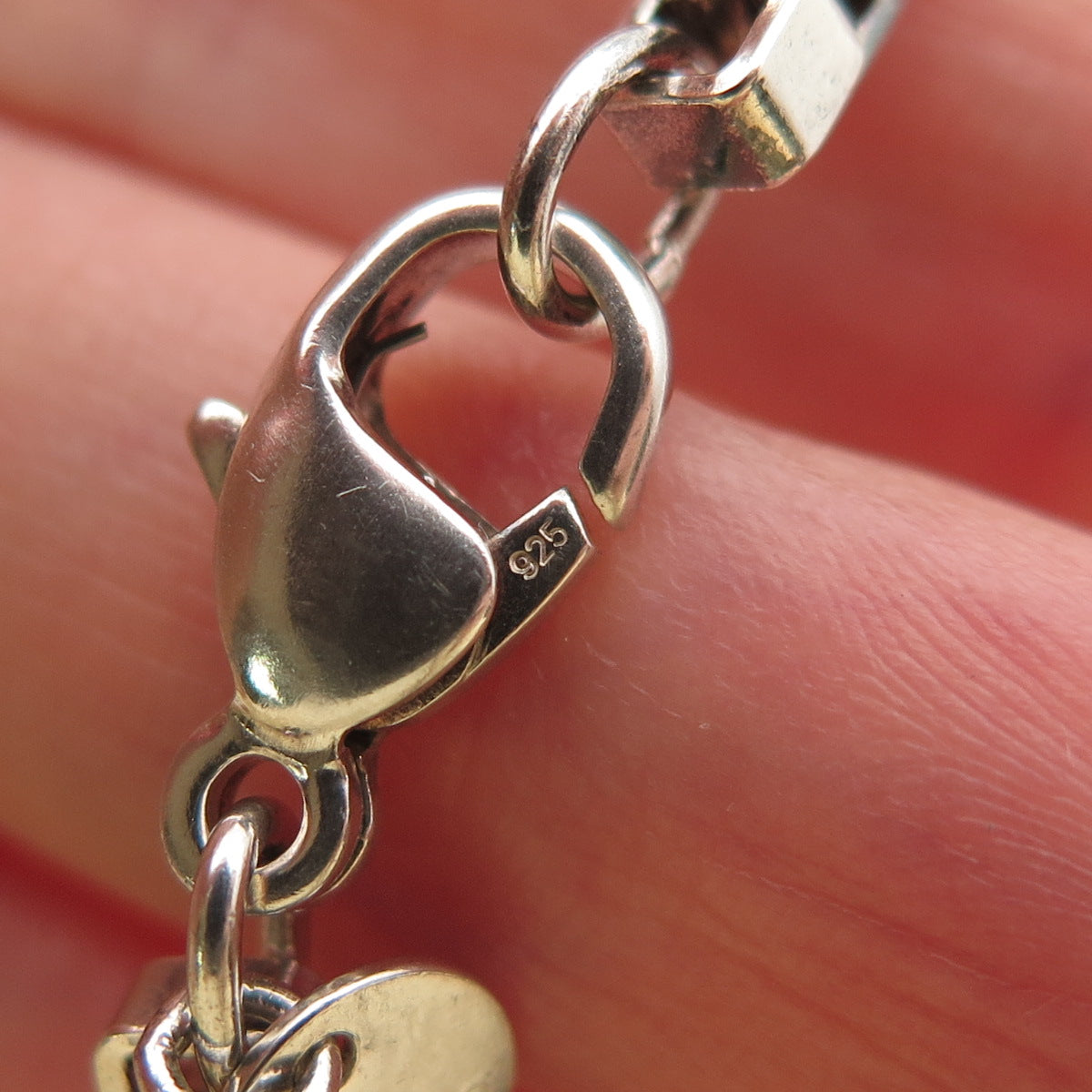 Tiffany & Co. 925 Sterling Silver Vintage Venetian Link Bracelet 7.25