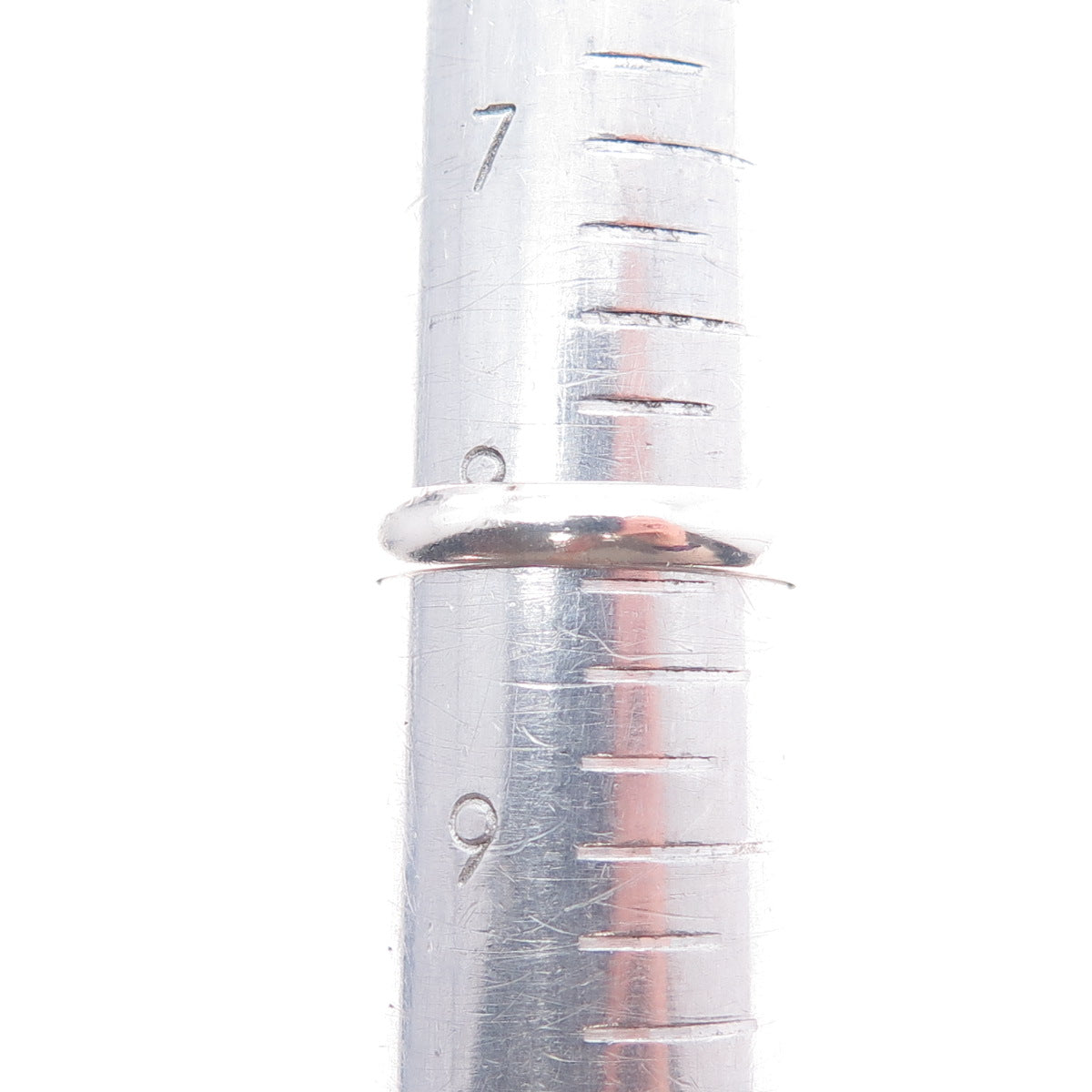 925 Sterling Silver Vintage Real Black Onyx Modernist Beaded Ring Size 8.25