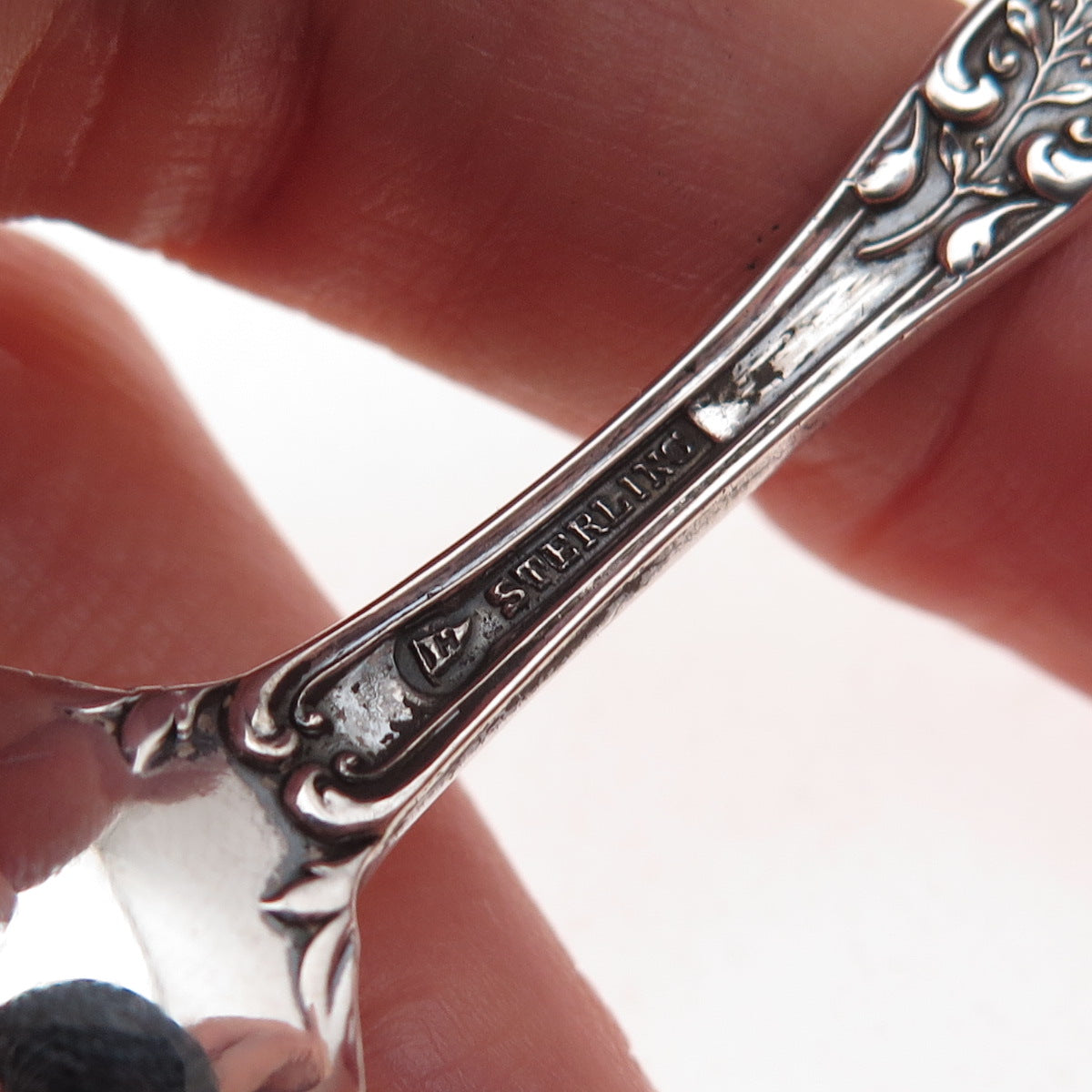 Mechanics 925 Sterling Silver Antique Art Deco Virginia State Coffee Spoon