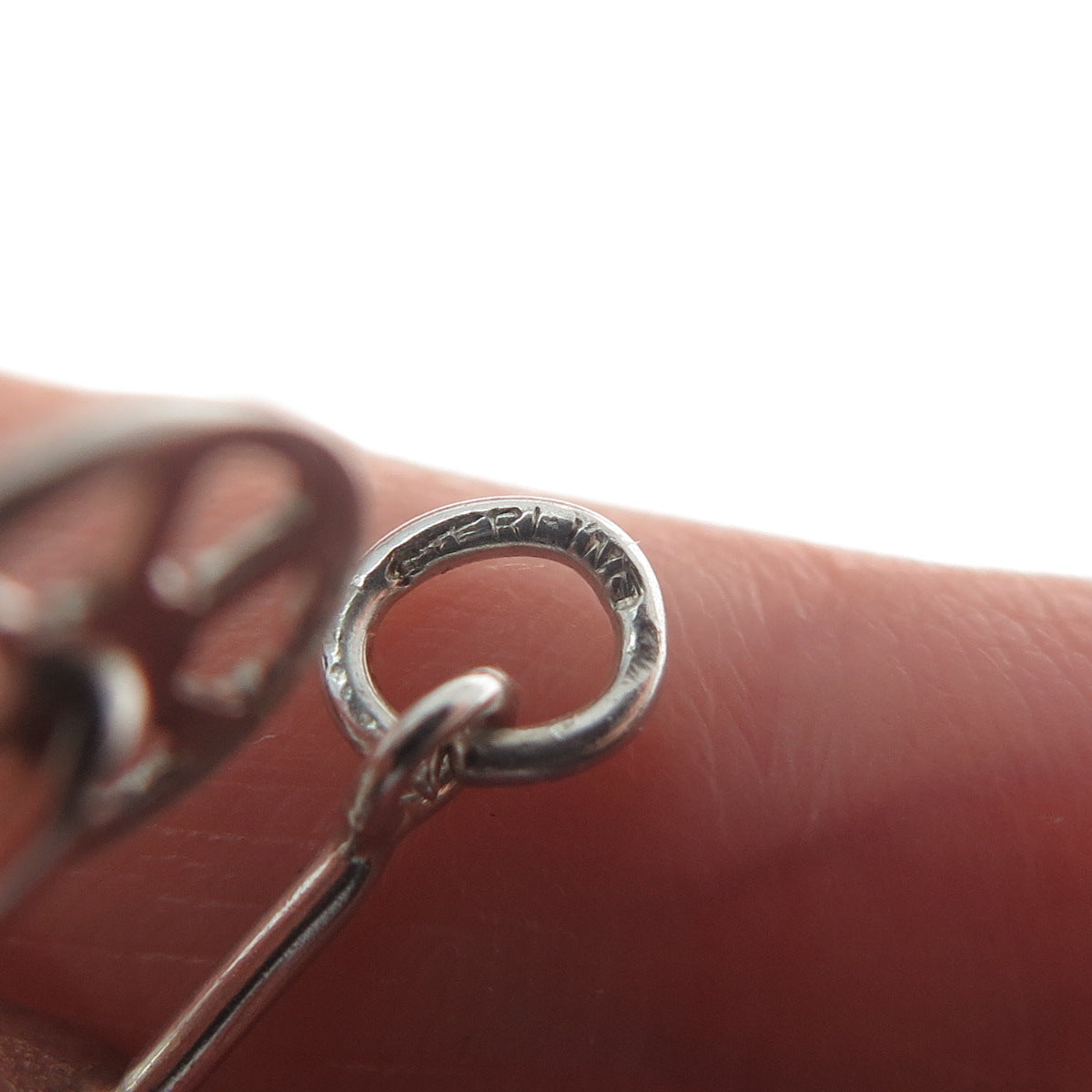 925 Sterling Silver Antique Art Deco Spinning Wheel Minimalist 3D Charm Pendant