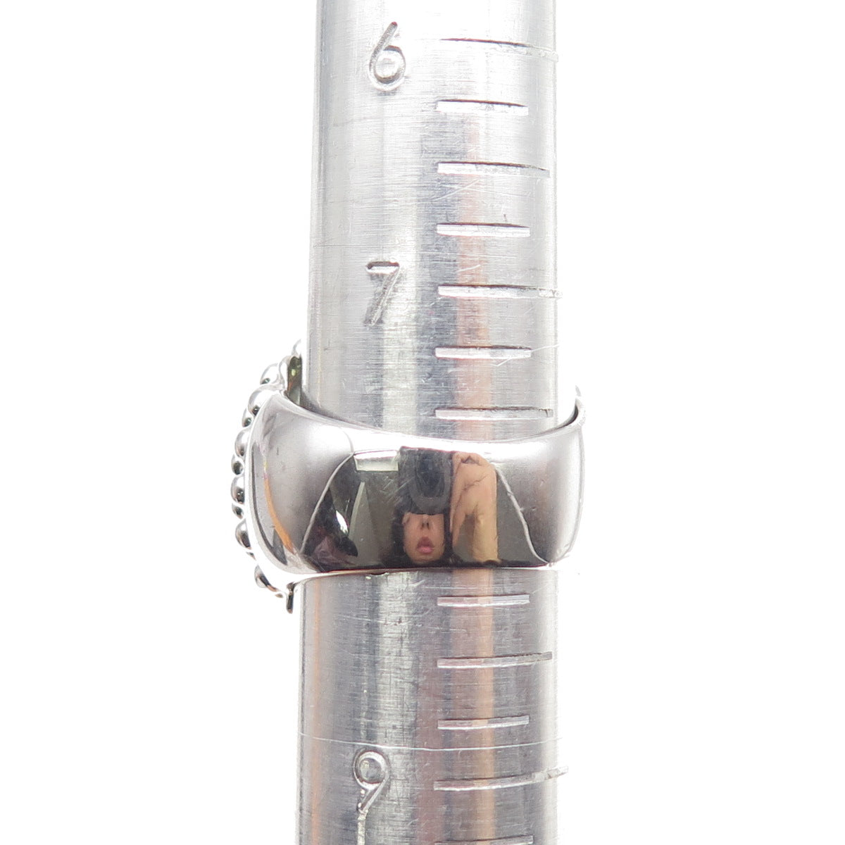 925 Sterling Silver Real Blue Topaz Amethyst Citrine Peridot Garnet Ring Size 8