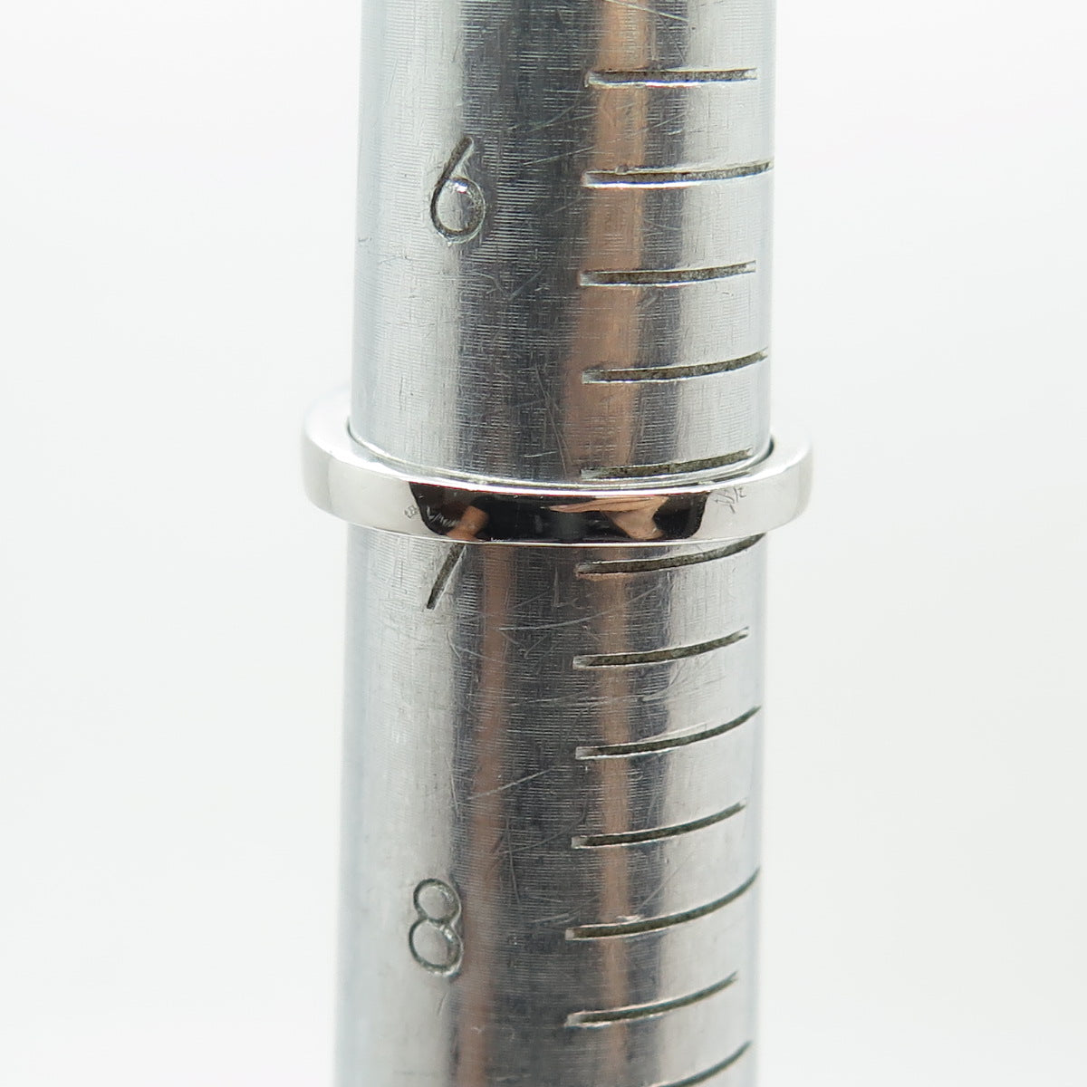 925 Sterling Silver Real Cushion-Cut Smoky Quartz Ring Size 7