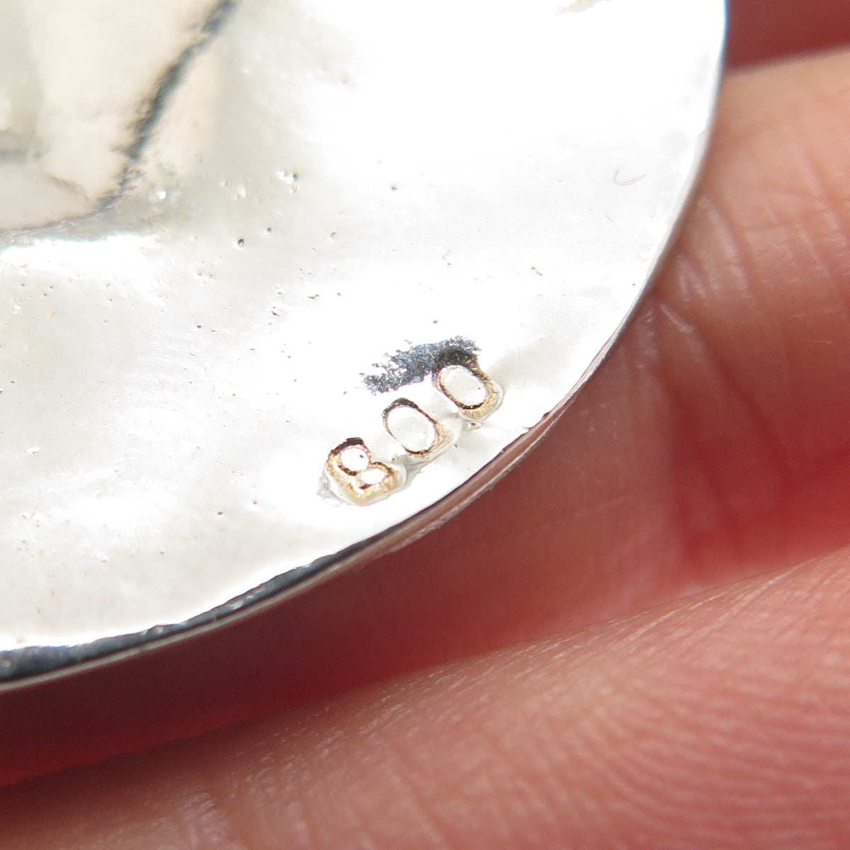 800 Silver Vintage Athena Greek Goddess Pin Pendant