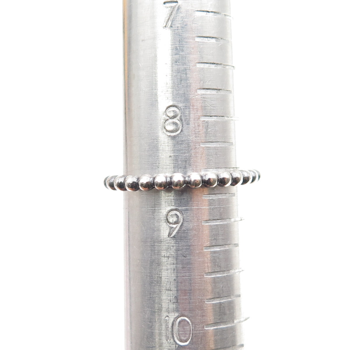 PANDORA Sterling Silver Real Amethyst February Birthstone Bubble Ring Size 8.75