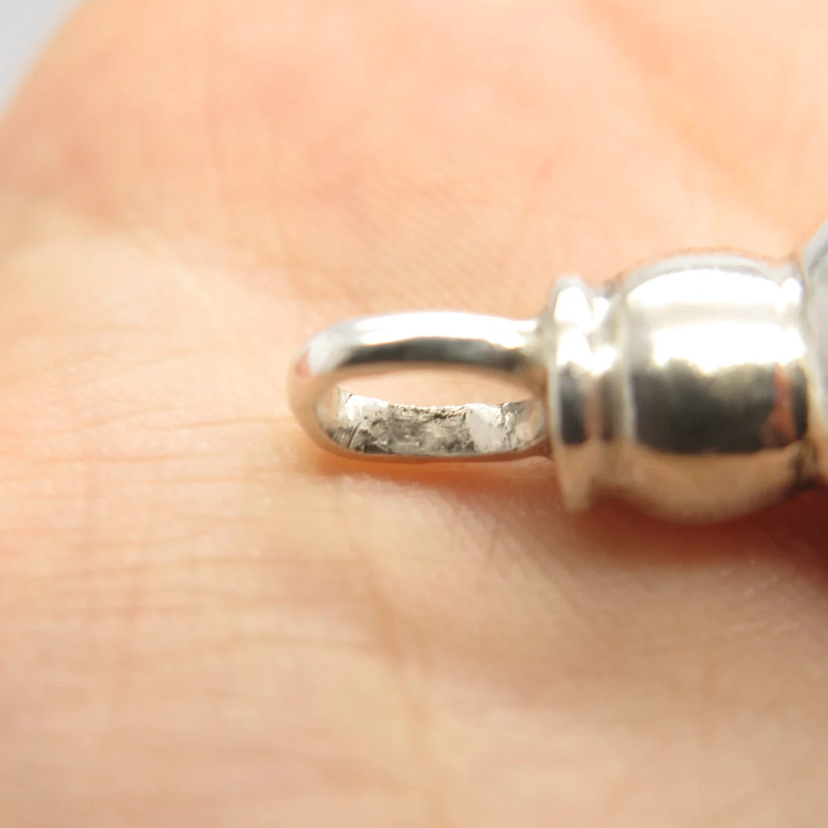 925 Sterling Silver Vintage Mitten Pendant