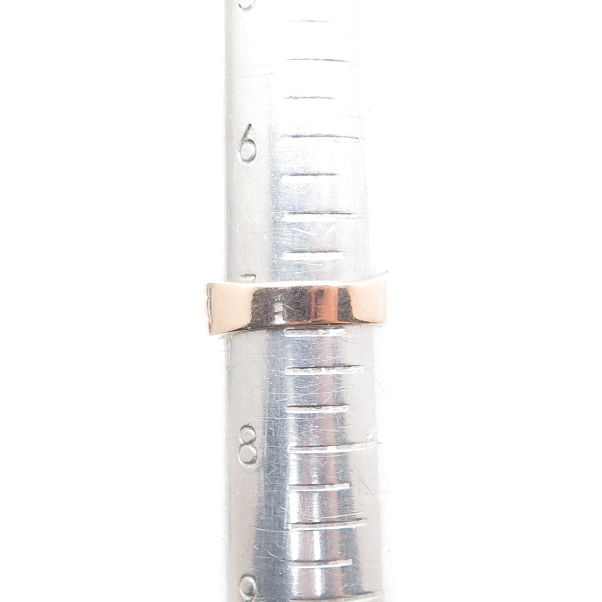 925 Sterling Rose Gold Plated Real Diamond Accent & Smoky Topaz Ring Size 7.25