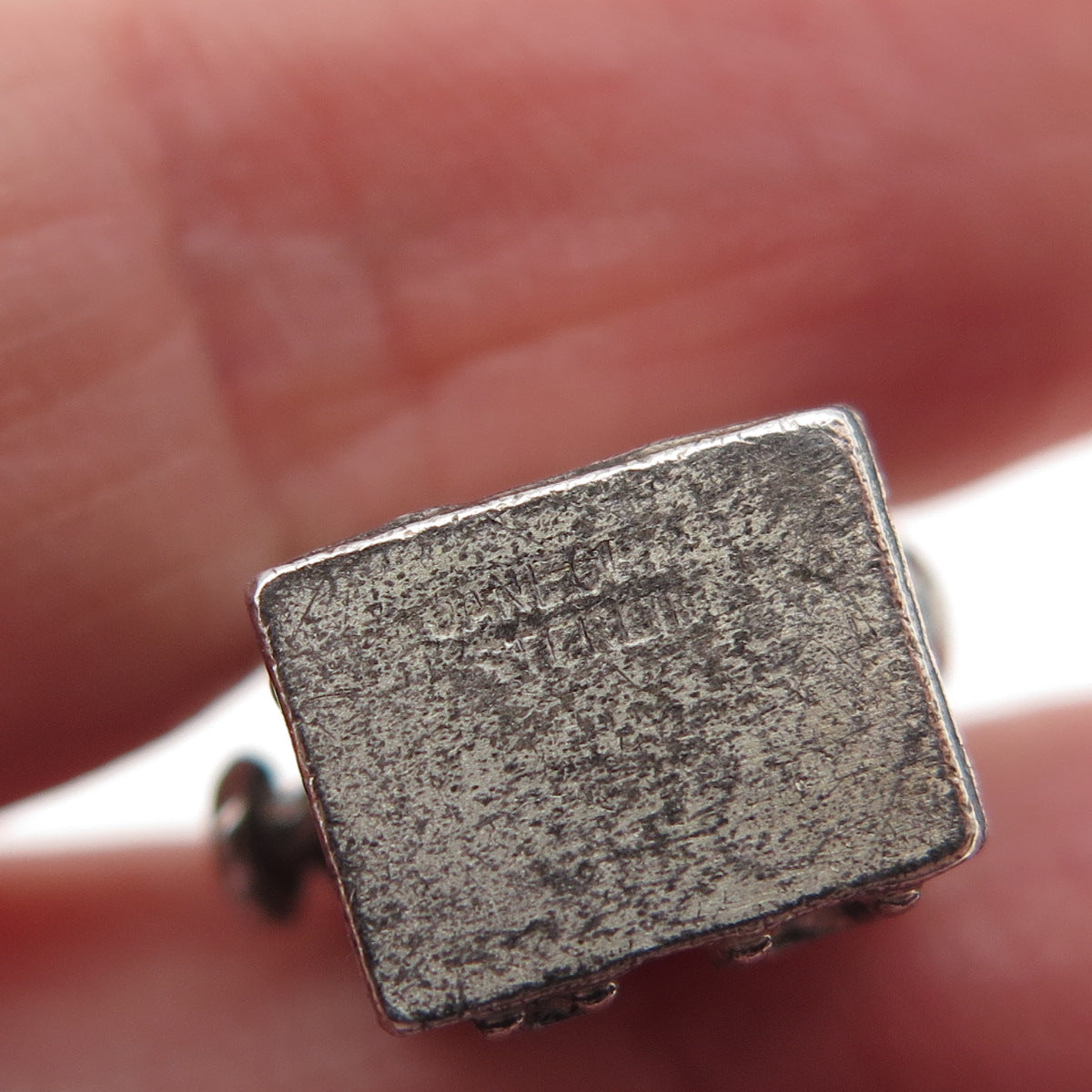 DANECRAFT 925 Sterling Silver Vintage Slot Machine Casino Mini 3D Charm Pendant