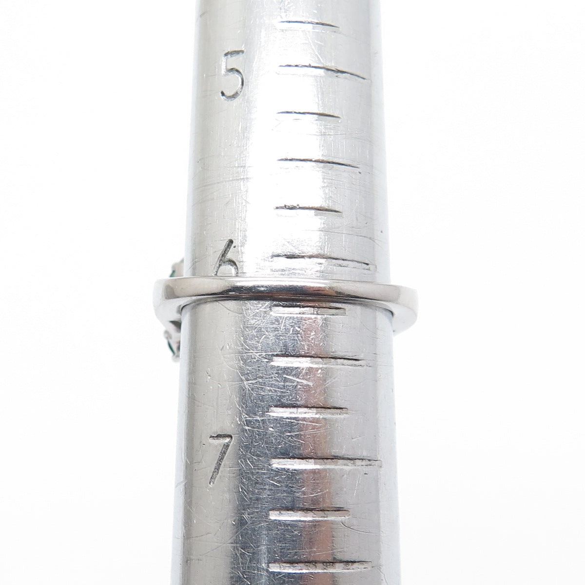 CHUCK CLEMENCY 925 Sterling Silver Real Opal Peridot White Topaz Ring Size 6.25