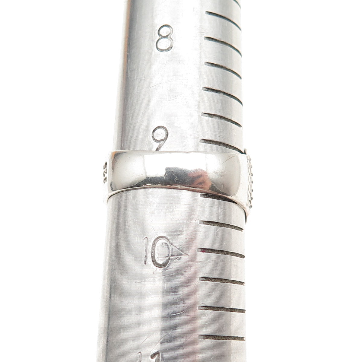 925 Sterling Silver Vintage Real Carnelian Modernist Oxidized Ring Size 9.5