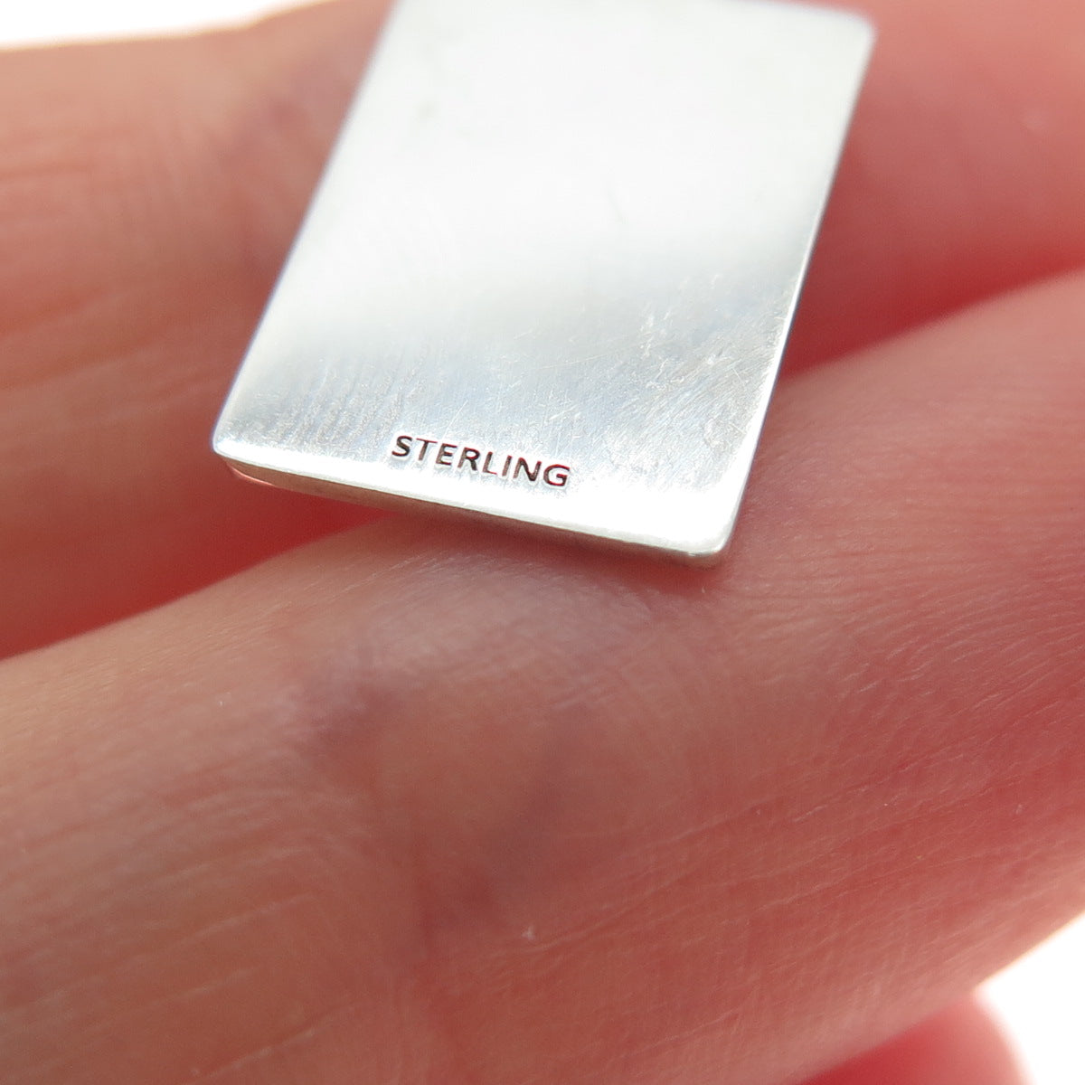 925 Sterling Red Enamel I Don't Ask Why You're Still Married Minimalist Pendant