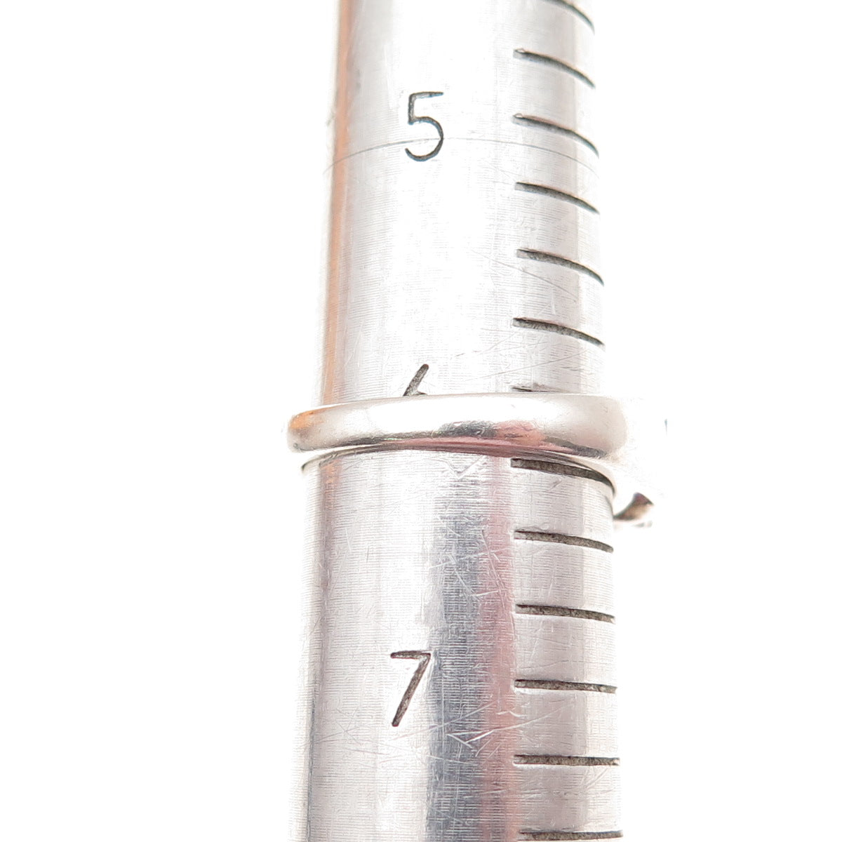 Michelle Albala 925 Sterling Silver Vintage Real Amethyst Ring Size 6.25