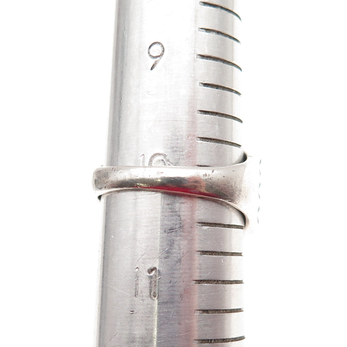 Old Pawn 925 Sterling Silver Vintage Kingman Turquoise Tribal Ring Size 10.25