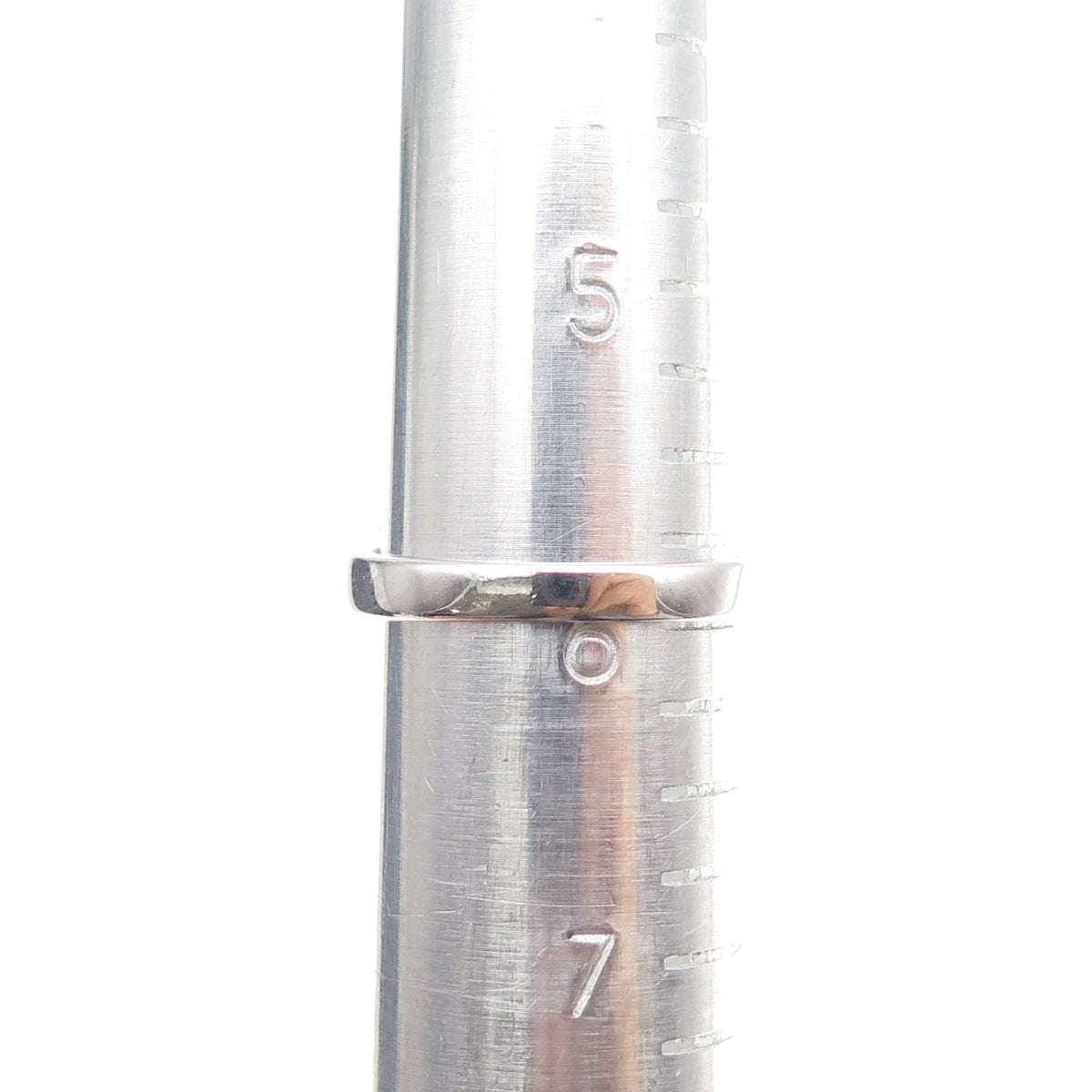 925 Sterling Silver Vintage Enamel & C Z Bohemian Ring Size 6