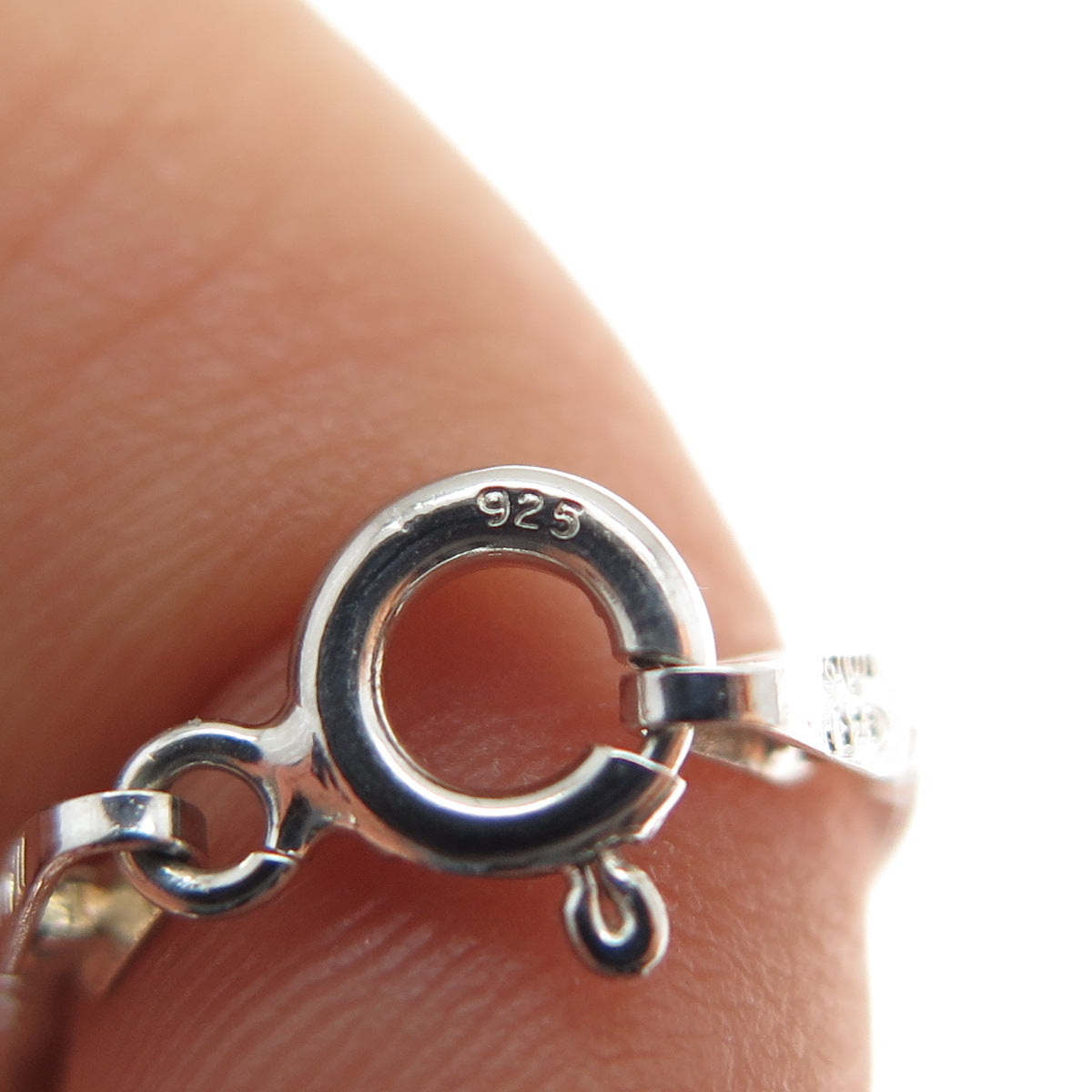 MILOR 925 Sterling Silver Vintage Italy Box Link Bracelet 7.25"