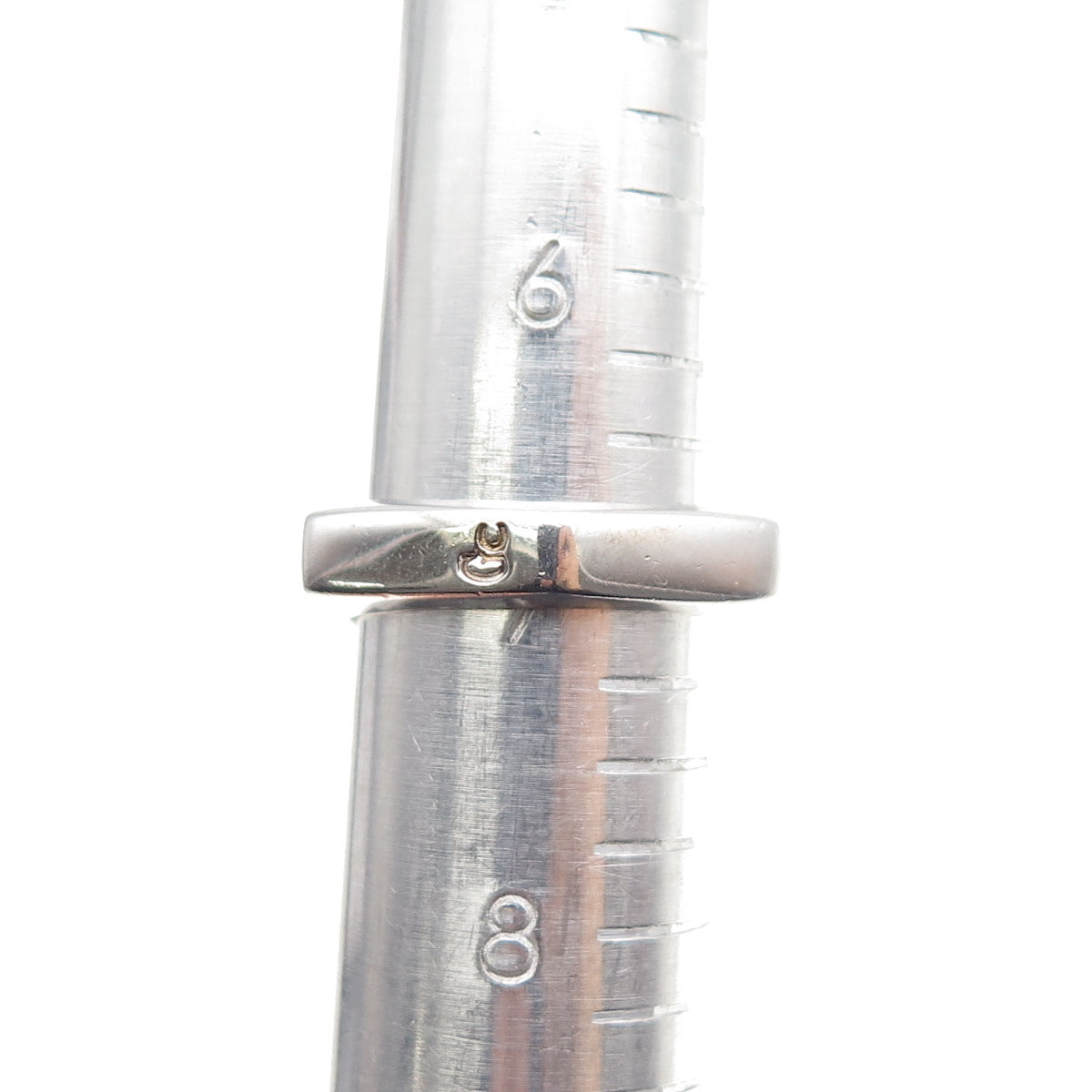 GUESS 925 Sterling Silver Real Black Onyx & MOP Reversible Ring Size 7