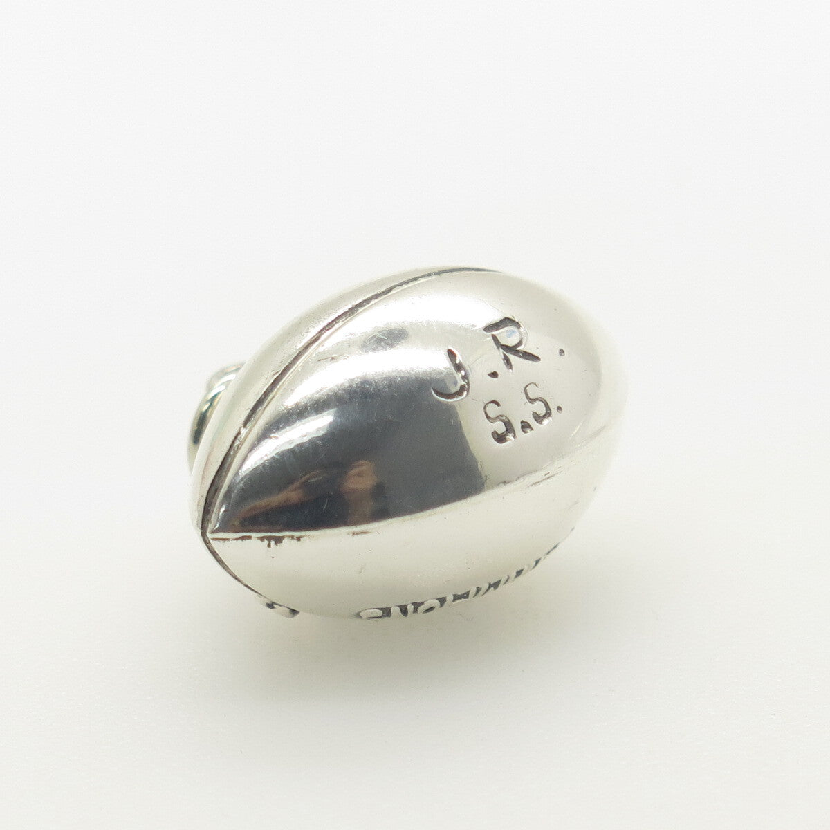 925 Sterling Silver Vintage 1968 Enamel "Duso" Co-Champions Baseball Pendant
