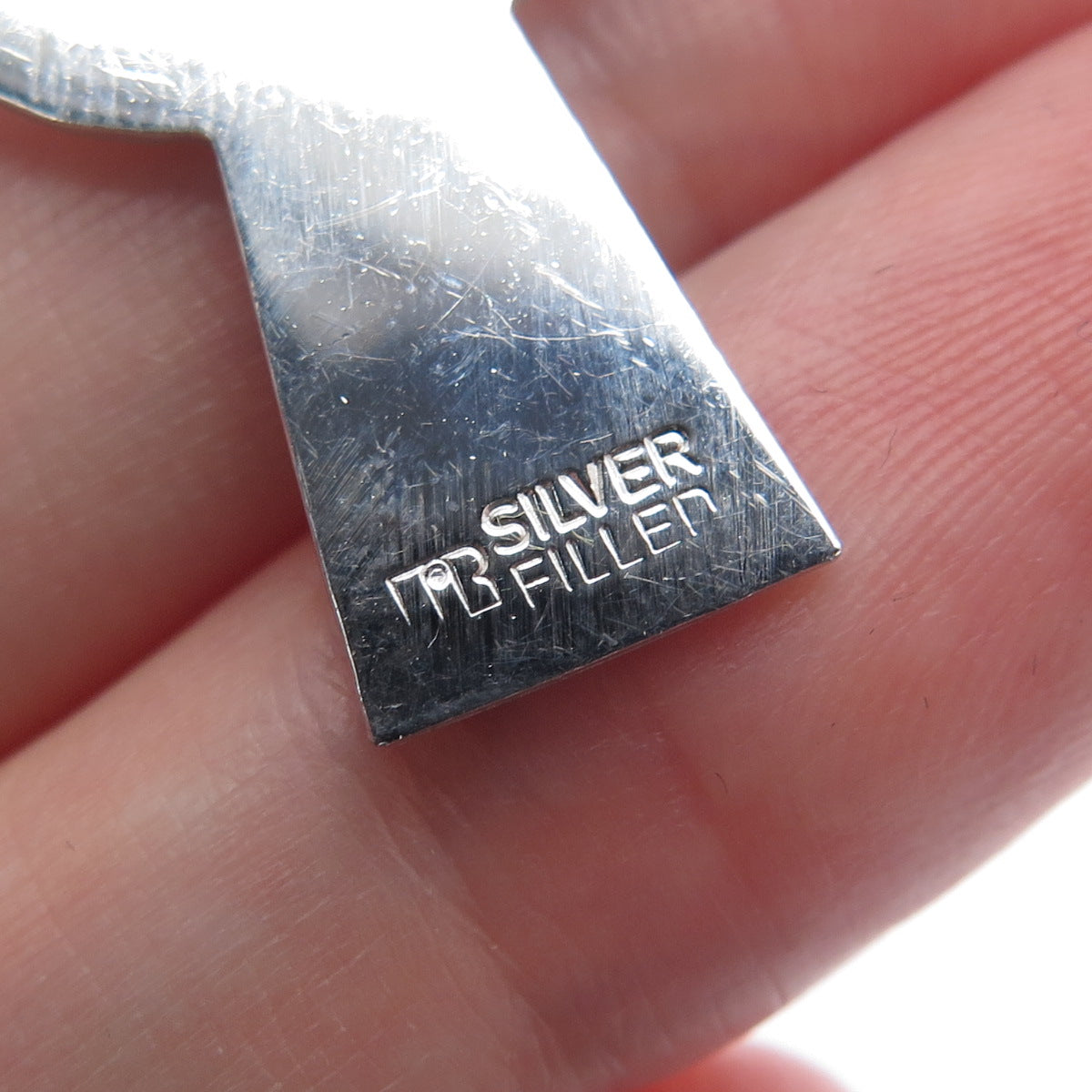 OSTBY & BARTON Silver Filled Vintage Celtic Cross Charm Pendant