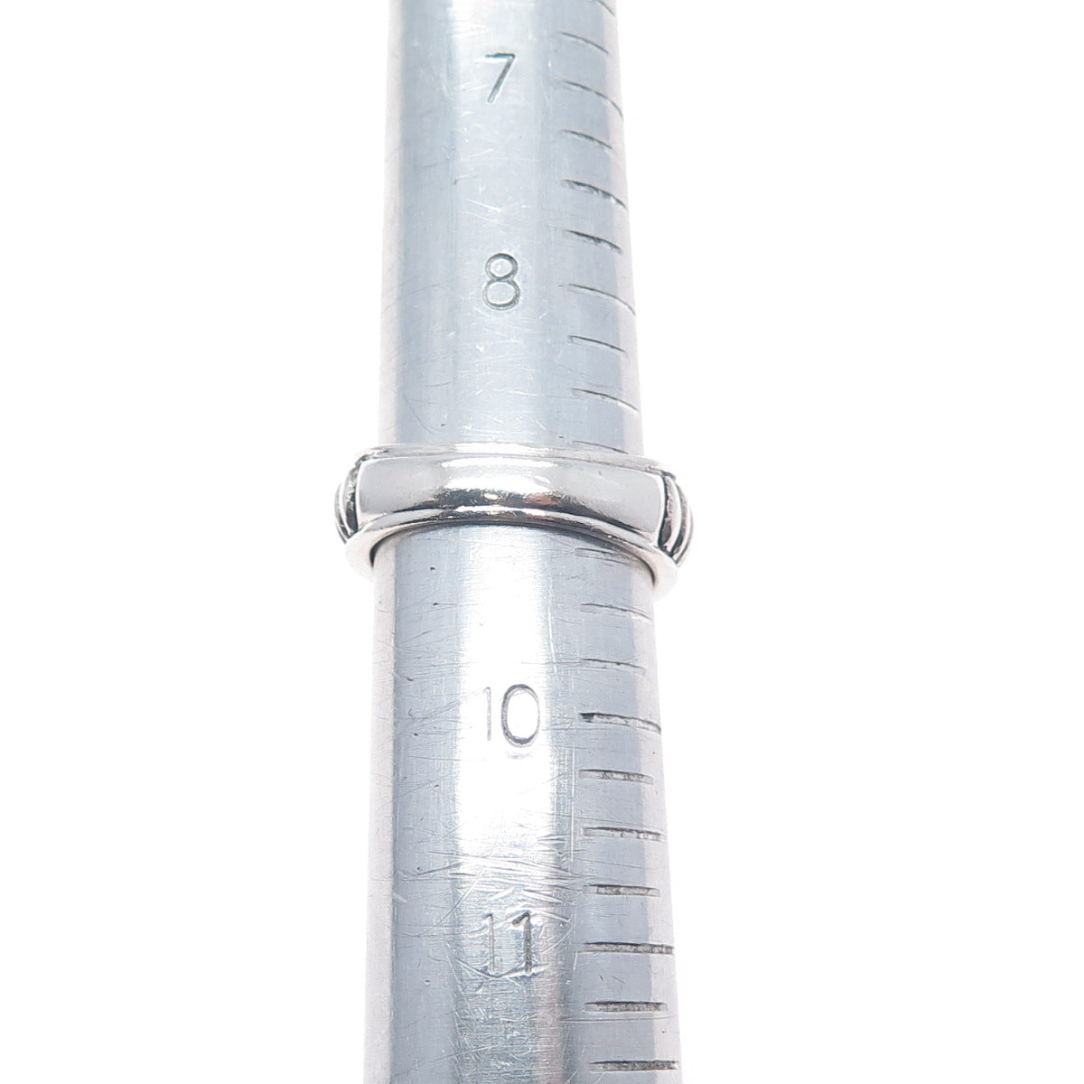 JOSEPH ESPOSITO 14K Gold Sterling Silver Vintage Real Turquoise Ring Size 9.25