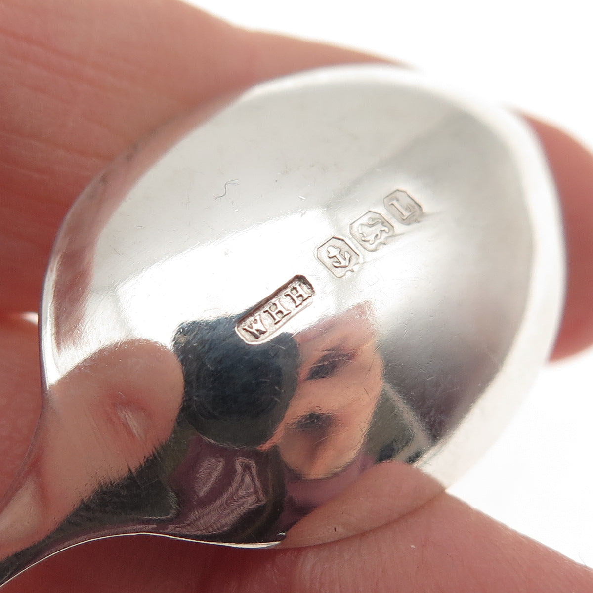 William Hair Haseler 925 Sterling Silver Antique 1935 Birmingham Coffee Spoon