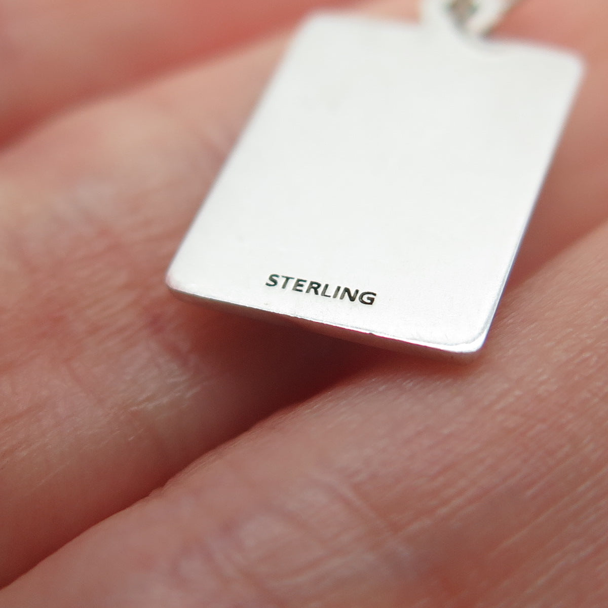 925 Sterling Red Enamel I'm Single It Doesn't Mean I'm Alone Minimalist Pendant