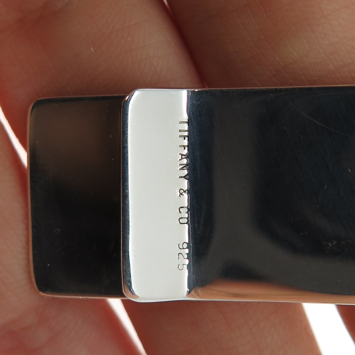 TIFFANY & CO. 925 Sterling Silver Vintage Classic Money Clip