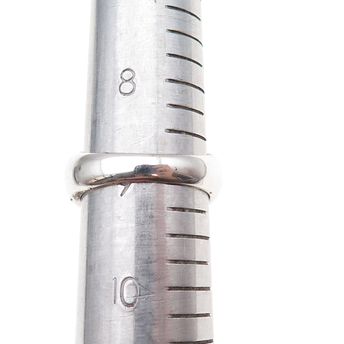 Chapal Zenray 925 Sterling Silver Vintage Real Amethyst Modernist Ring Size 9